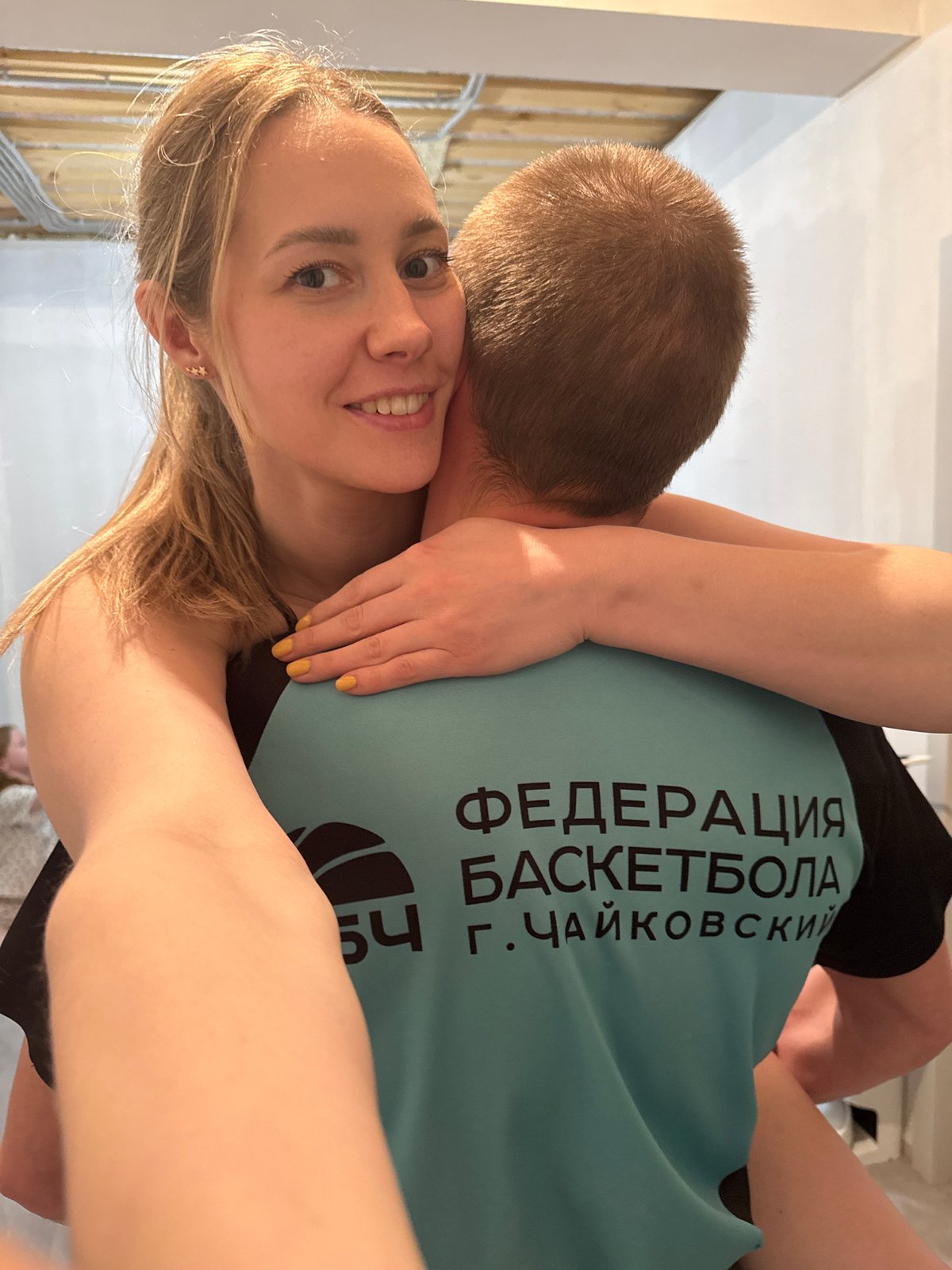 Family moments captured in Russian home during afternoon