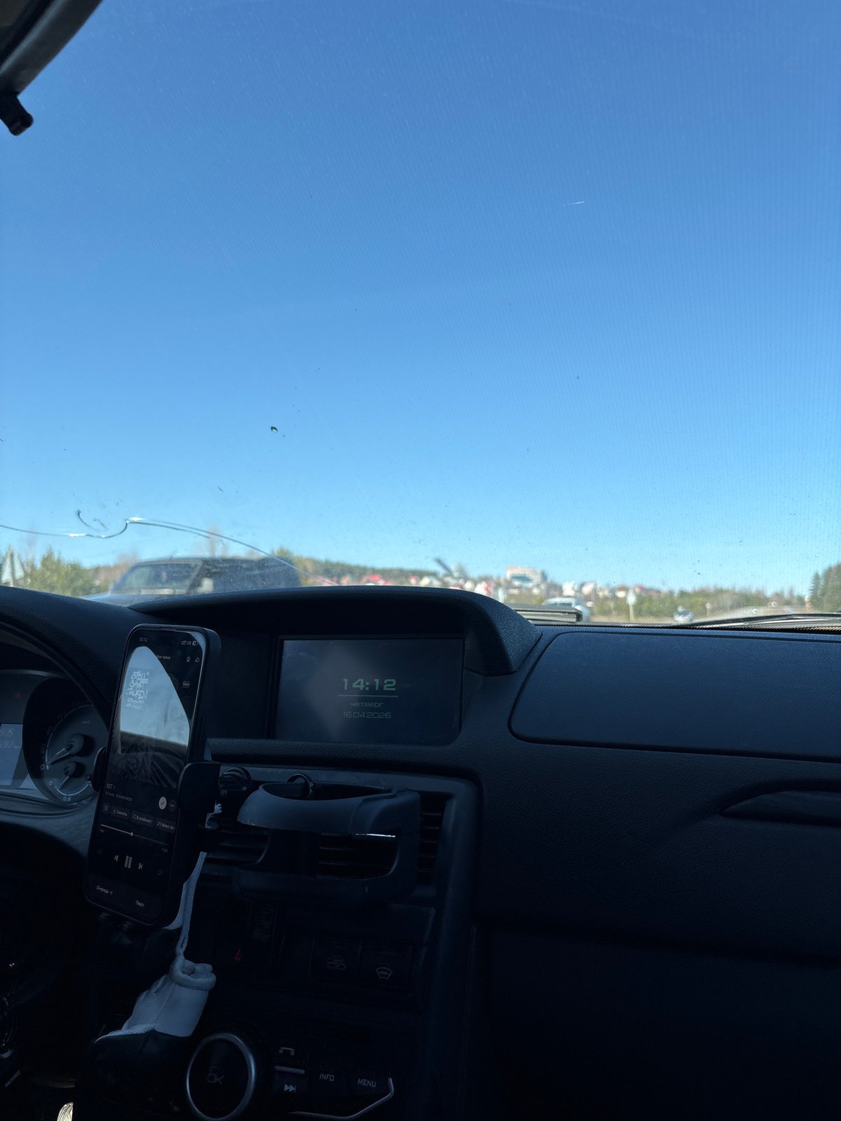 Car passengers captured in casual photos, Прикамский Russia
