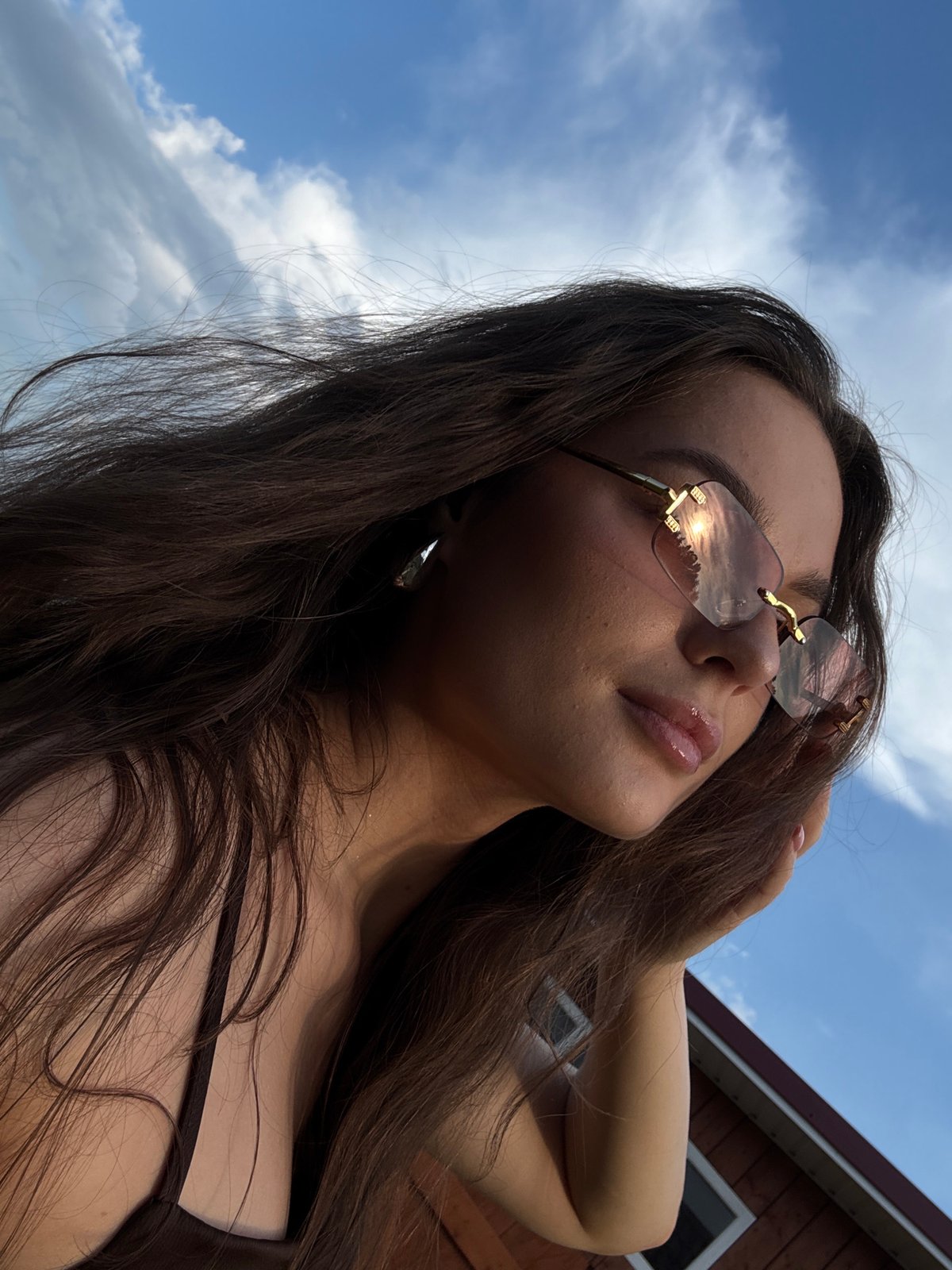 Summer afternoon selfies and dog time in Rusalevka