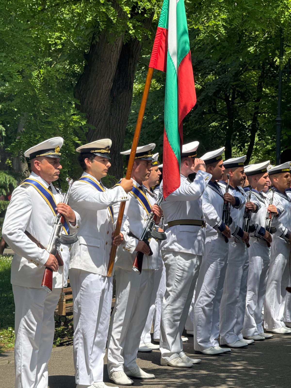 Naval ceremony held in Burgas, Bulgaria