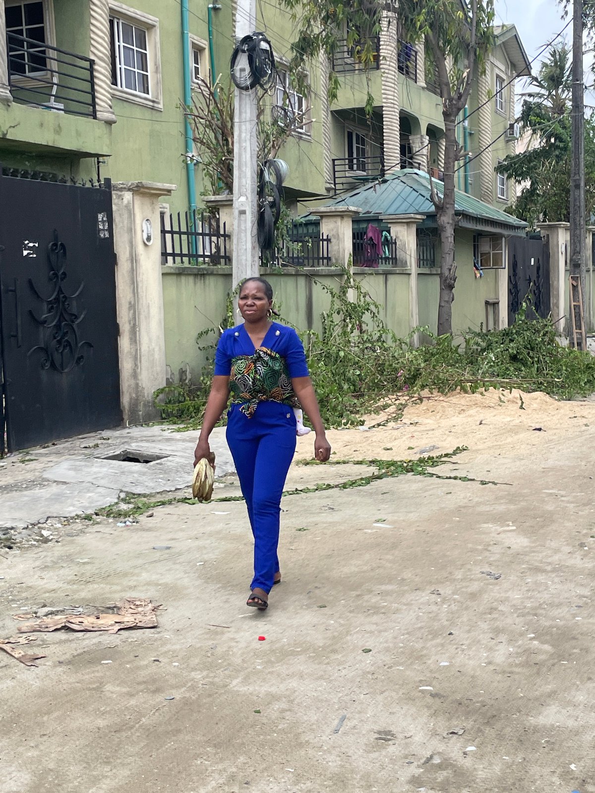 Daily life unfolds in Ado Nigeria streets and markets