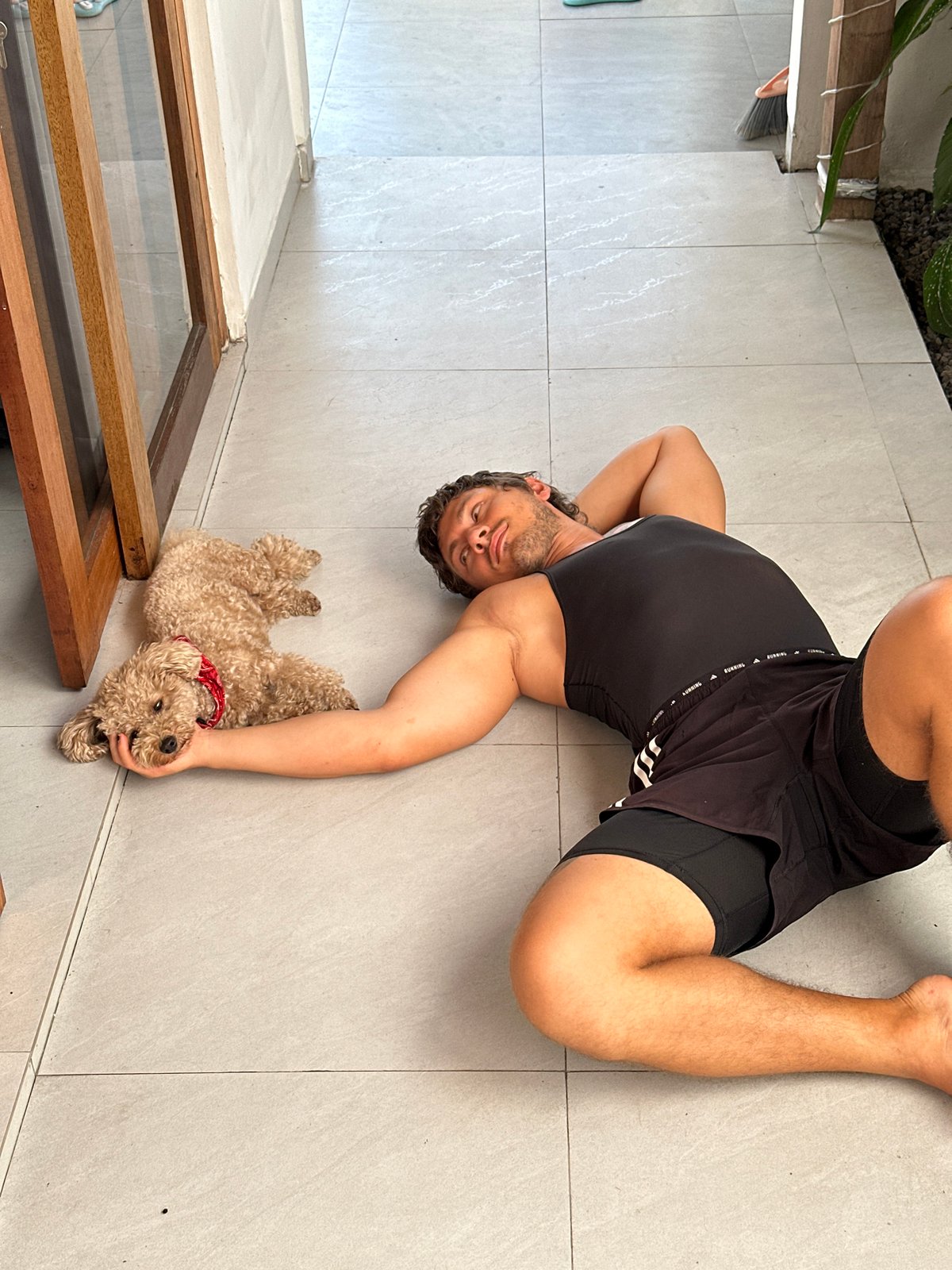 Morning leisure moments documented in North Kuta tourist area