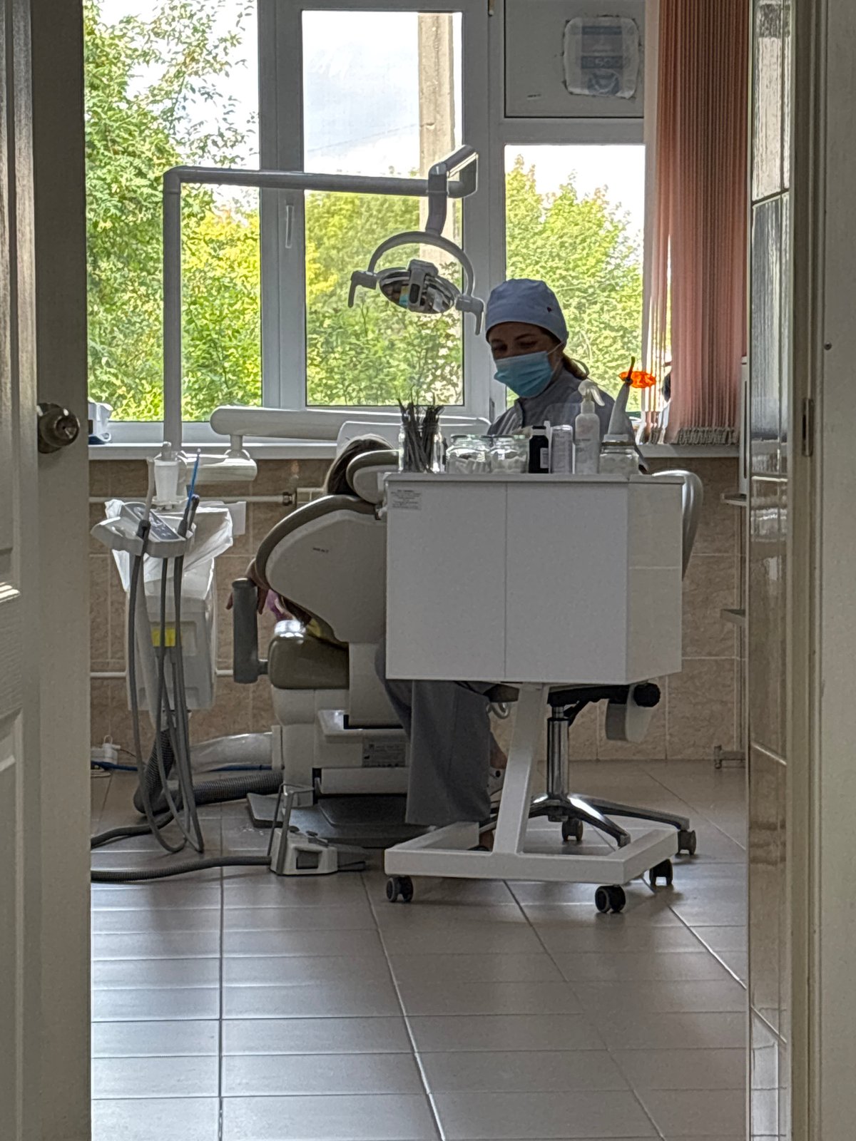 Dental clinic interior in Artemovsky, Russia