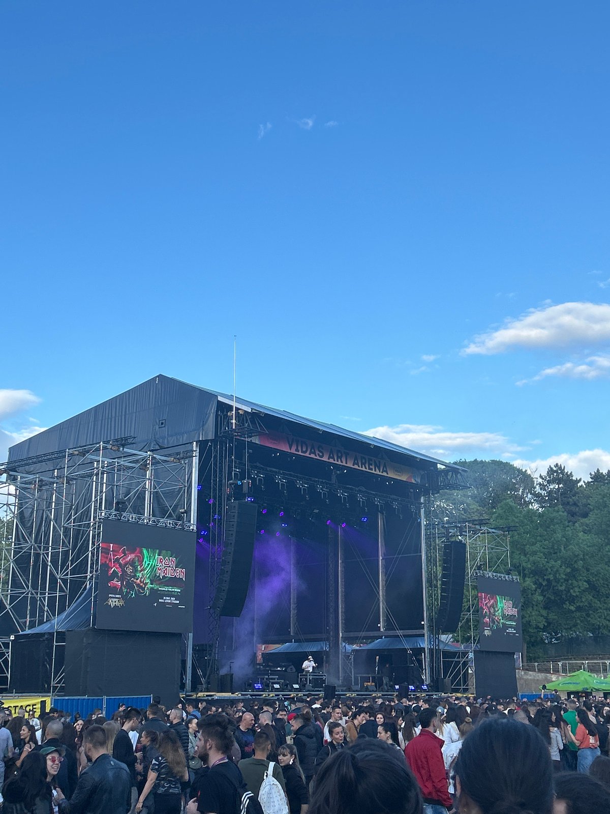 Iron Maiden, Anthrax perform at Sofia outdoor concert