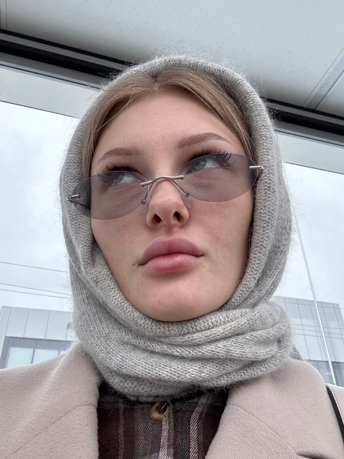 Street scenes documented in Perm under overcast skies