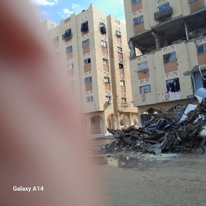 Widespread building damage documented across Khan Yunis residential areas
