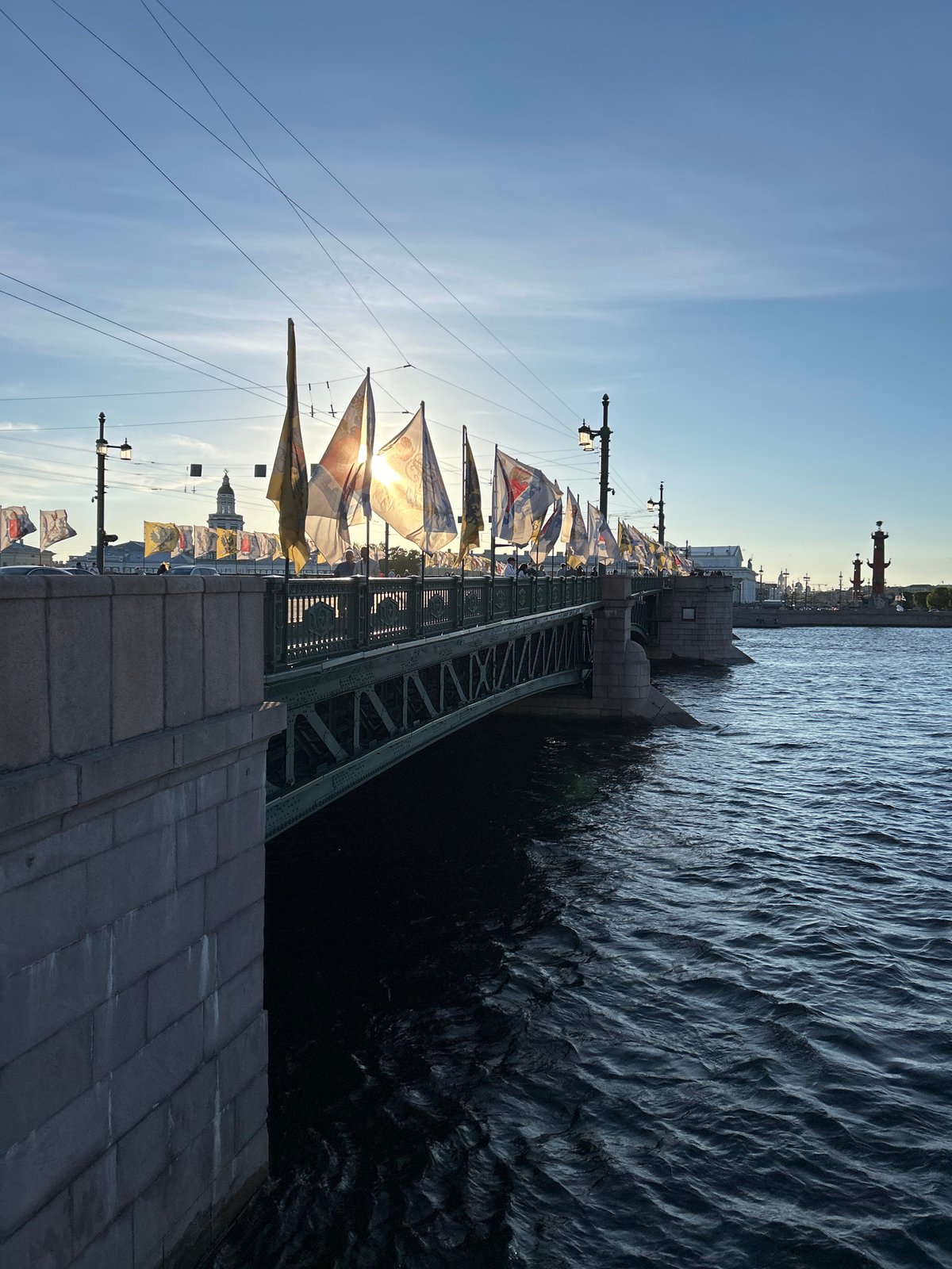 St. Petersburg street life captured during summer afternoon hours