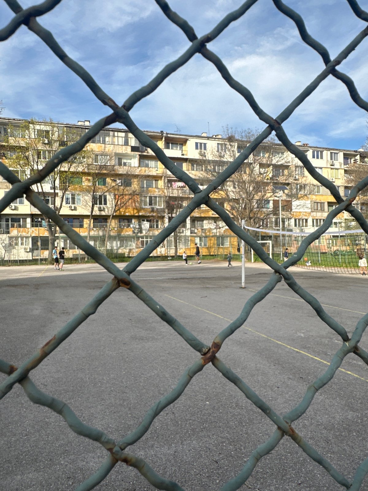Afternoon scenes captured across Sofia neighborhoods show everyday urban life