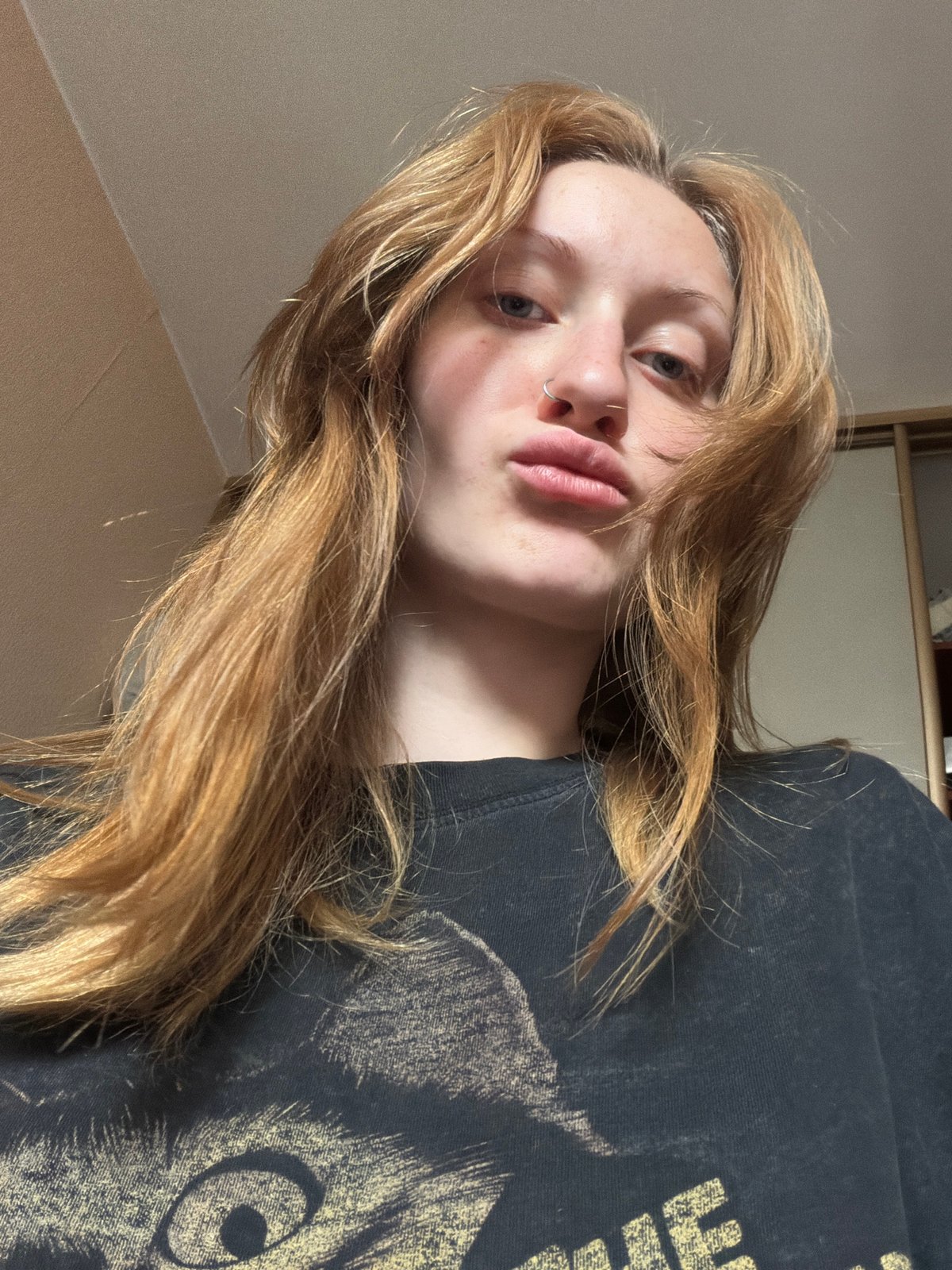 Six selfies taken indoors near Lake Ladoga, Russia