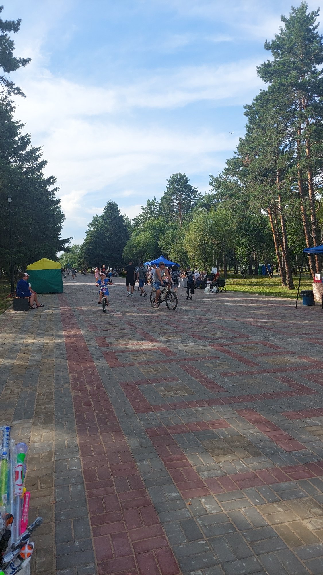 Summer celebration fills Komsomolsk-on-Amur's central promenade