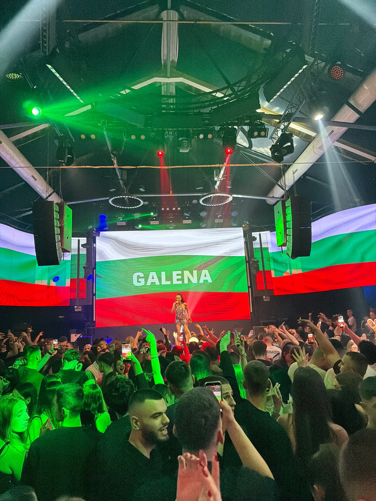 Galena performs live concert in Burgas, Bulgaria