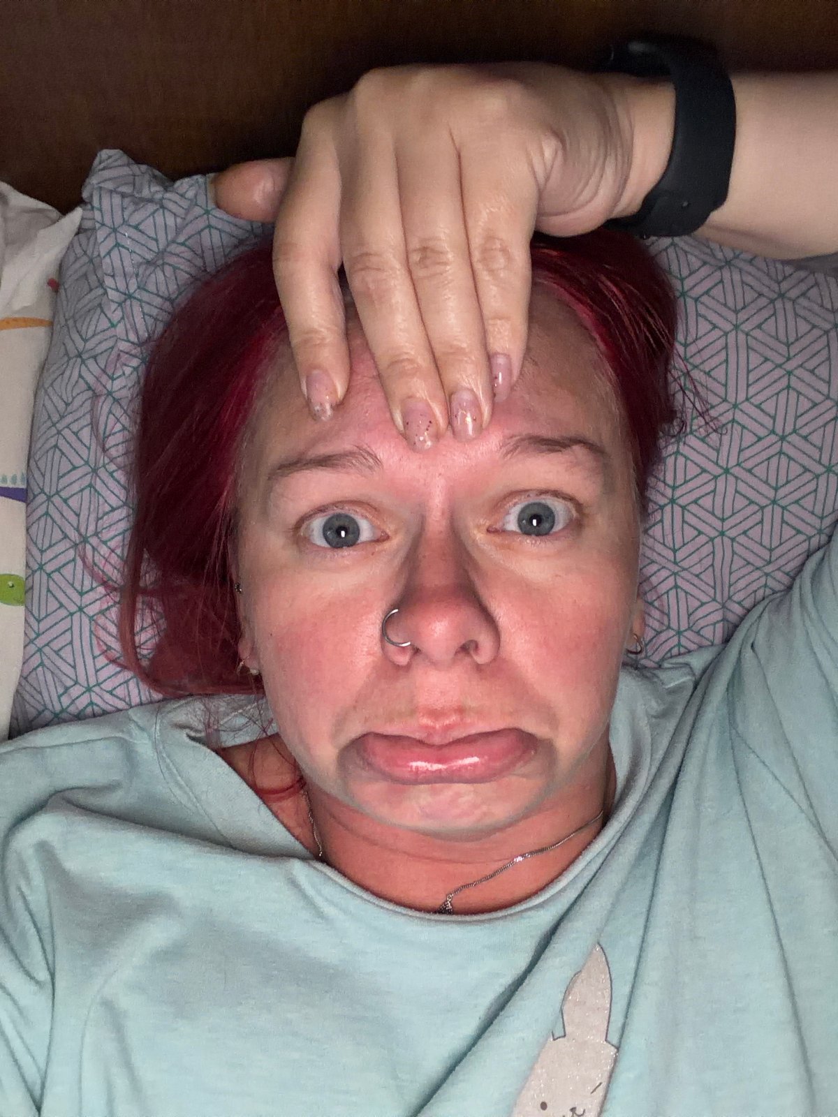 Person documents illness recovery in Chaikovsky, Russia