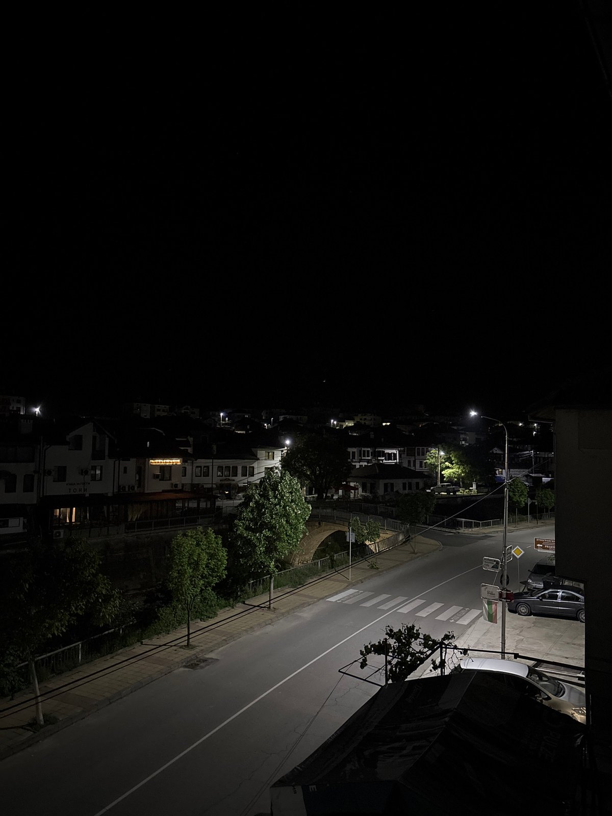Young man documents evening with Honda Accord in Zlatograd