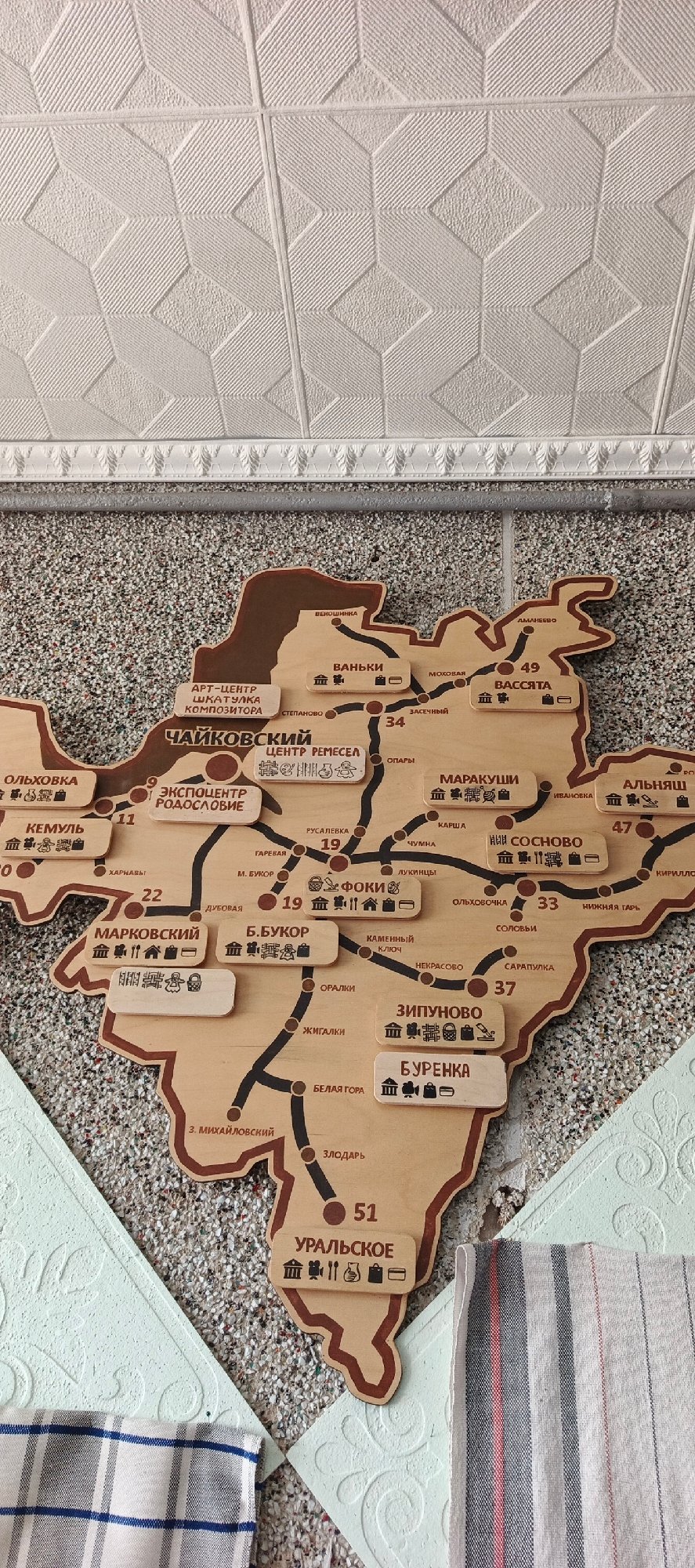 Traditional Russian artifacts and documents observed in Кемуль village