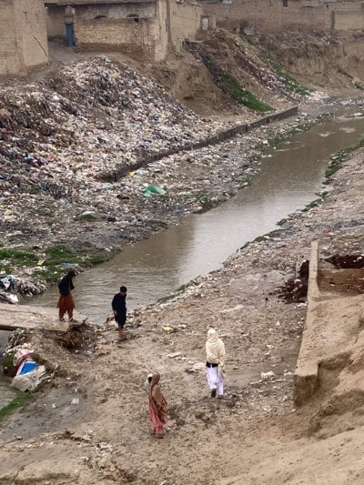 Severe river pollution documented in Quetta, Pakistan