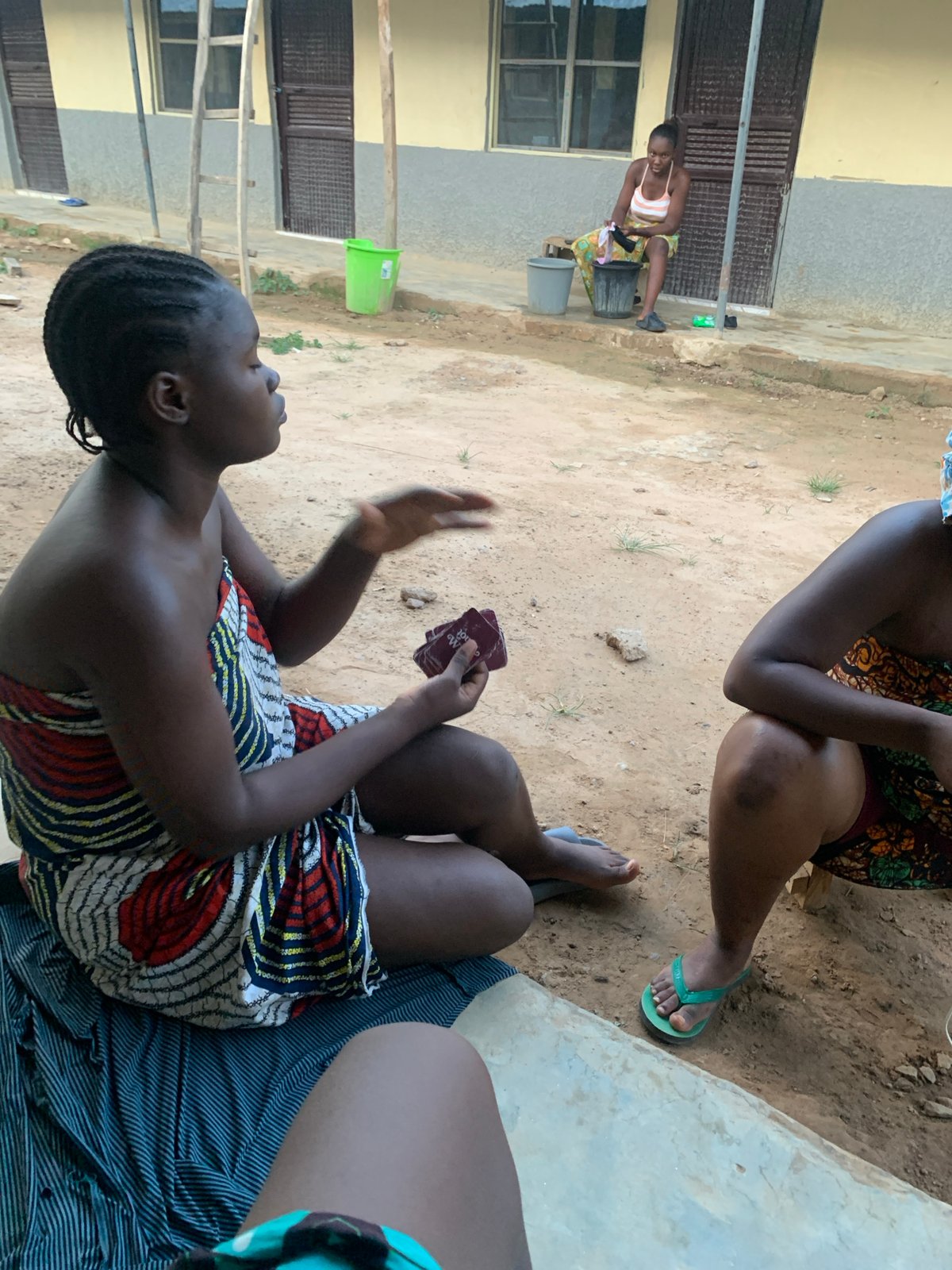 Daily life moments captured in Keffi residential compound