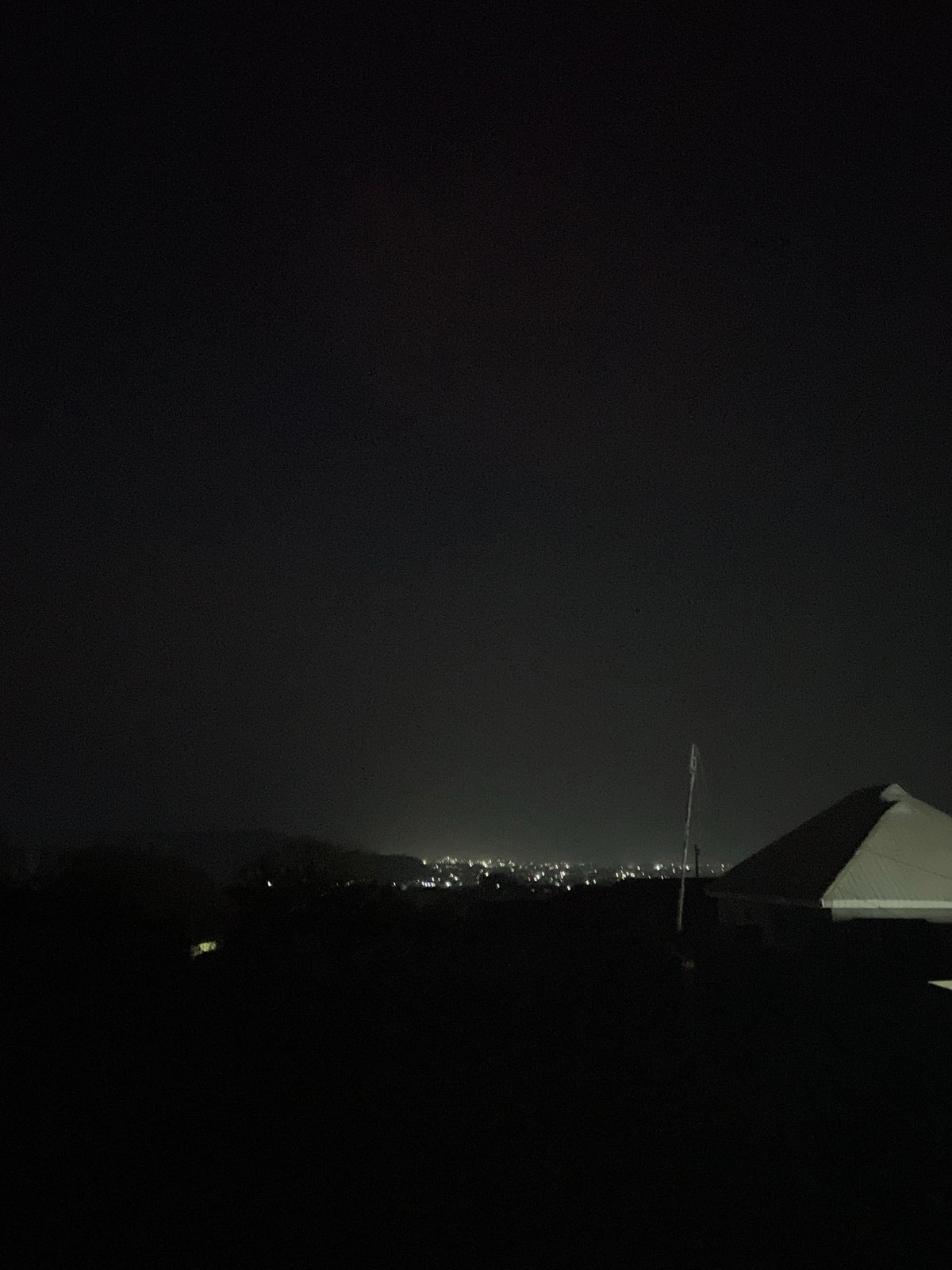 Evening documentation captures nighttime photography and dinner in Jos