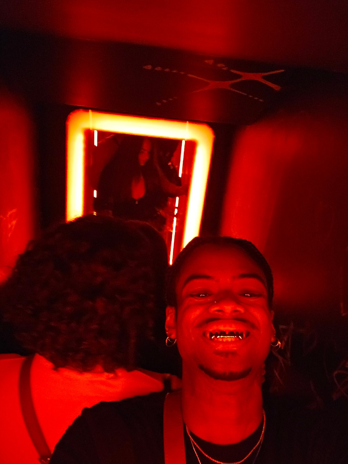 Late night revelry captured at Paris nightclub venue
