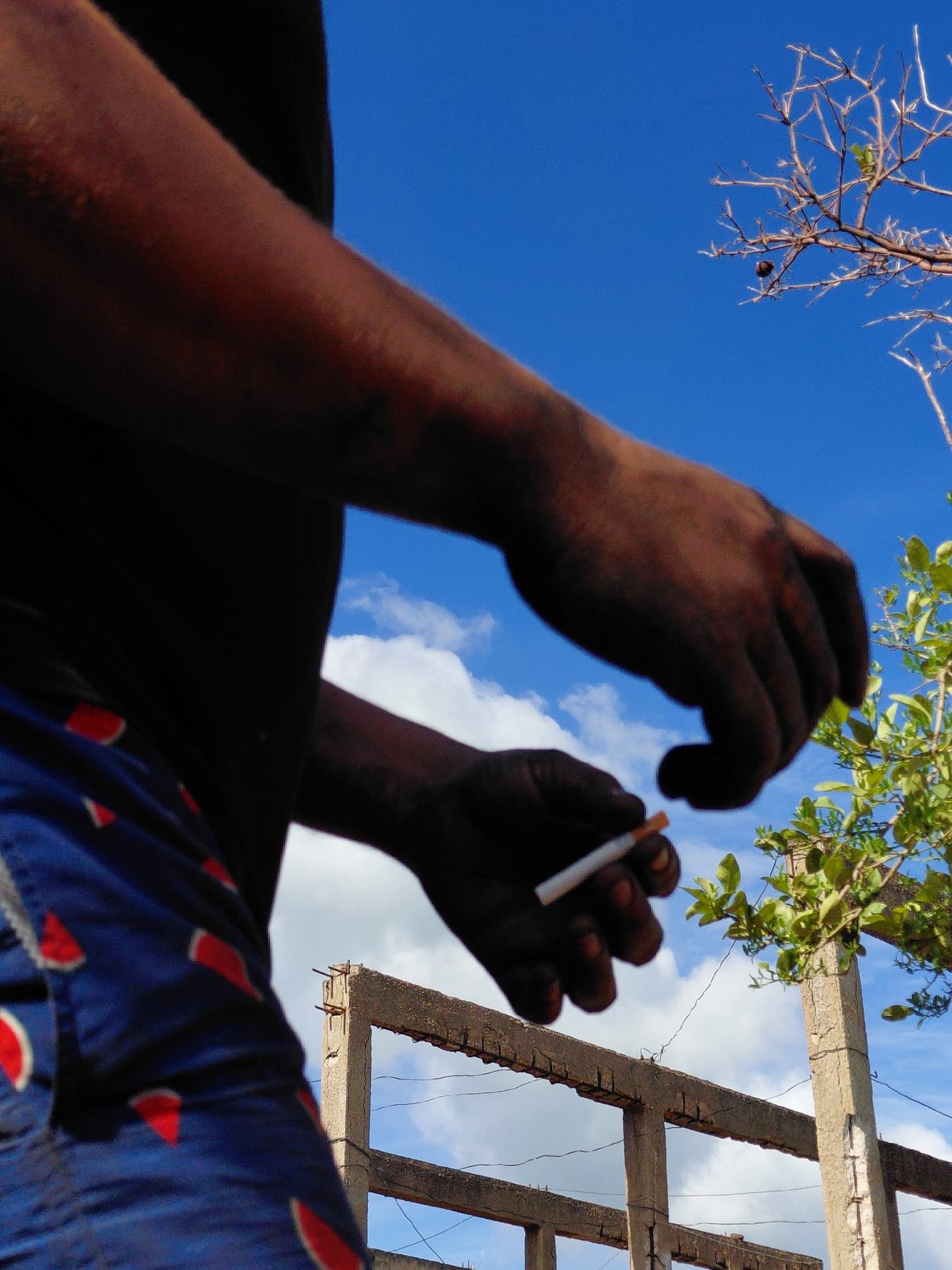 Afternoon walk through rural Santa Ana, Venezuela neighborhoods