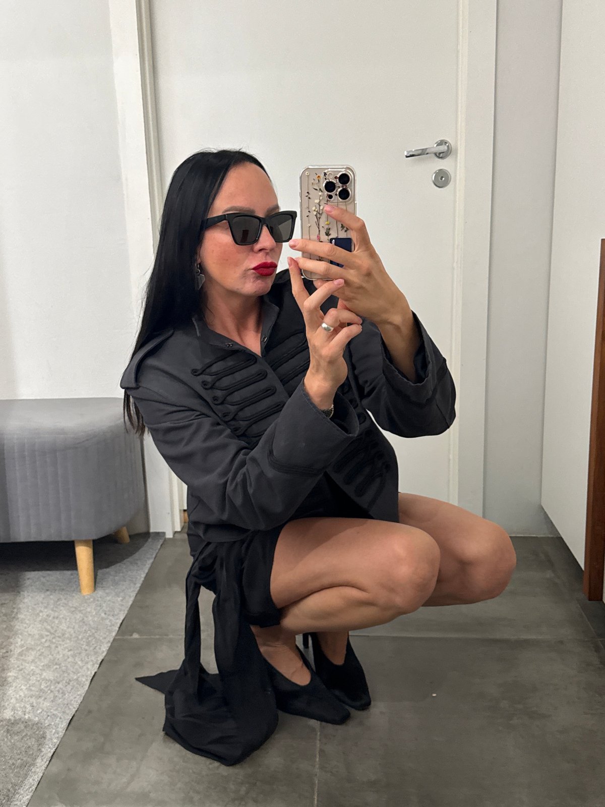 Mirror selfies and car snapshots in Chaikovsky, Russia
