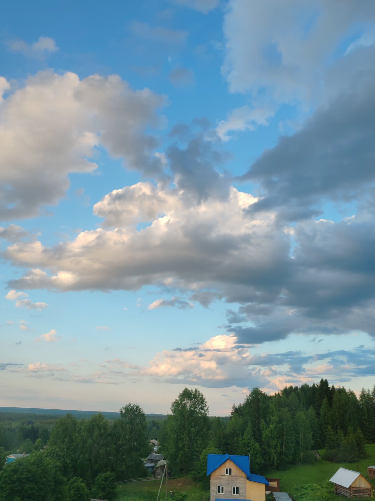 Rural Russian village life documented over two hours