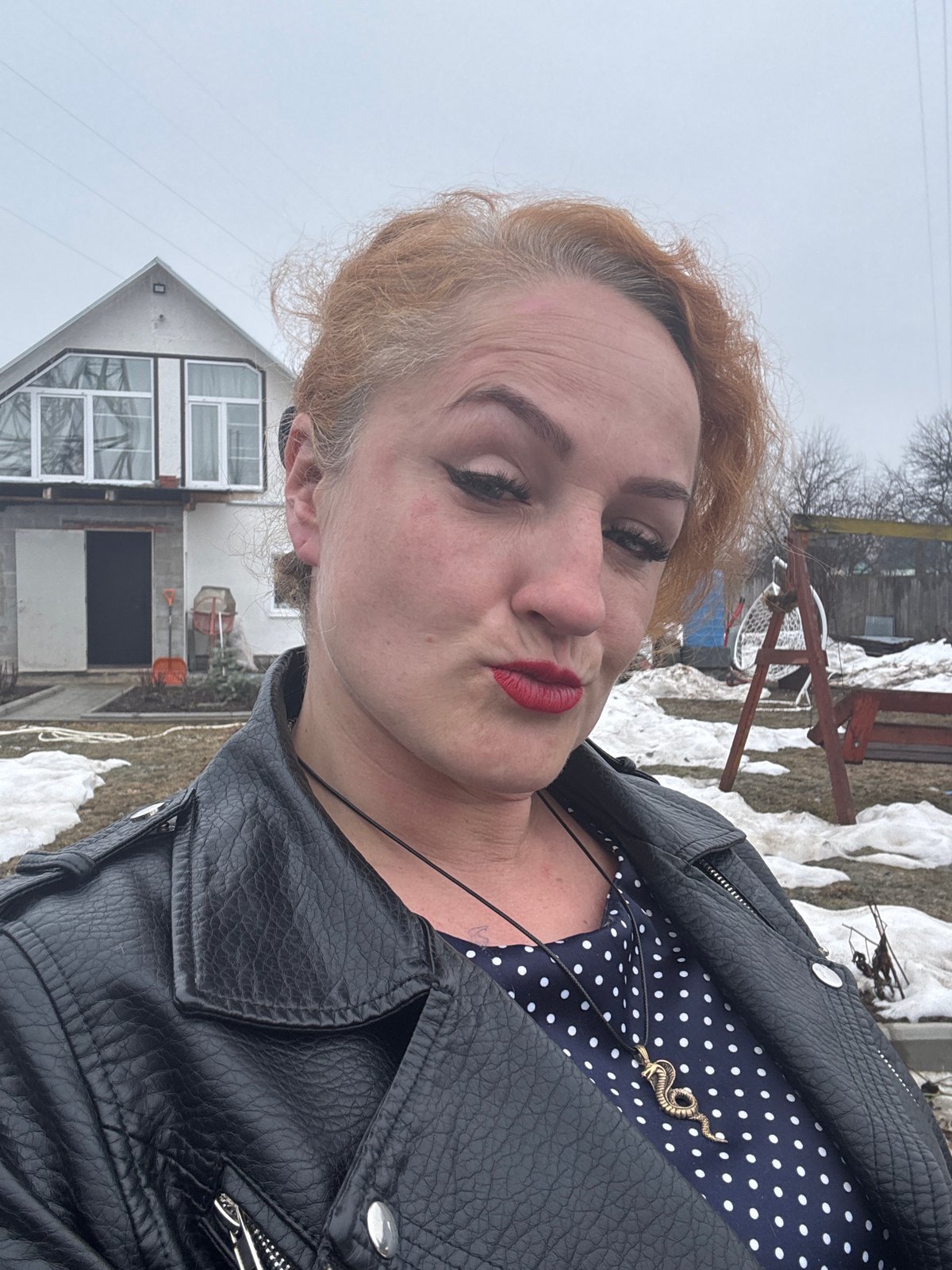 Woman documents morning moments with Boxer dog in Chaikovsky