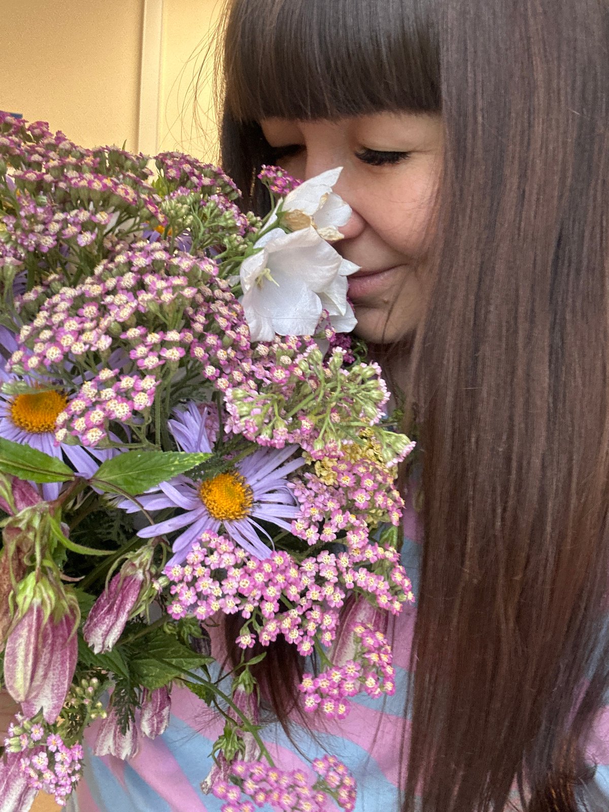 Quiet July morning in Chaikovsky, flowers and everyday moments
