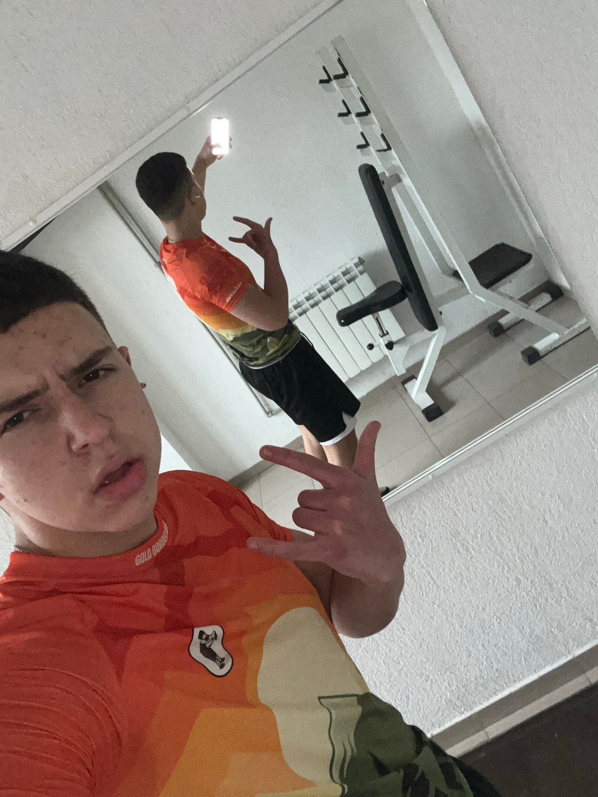 Gym workout session documented in Zlatograd, Bulgaria