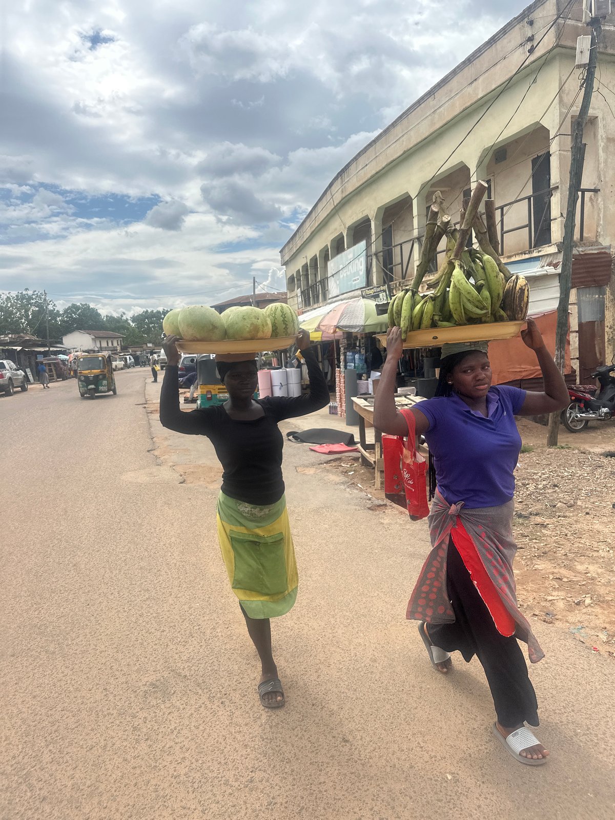 Daily market life documented across Jos, Nigeria streets