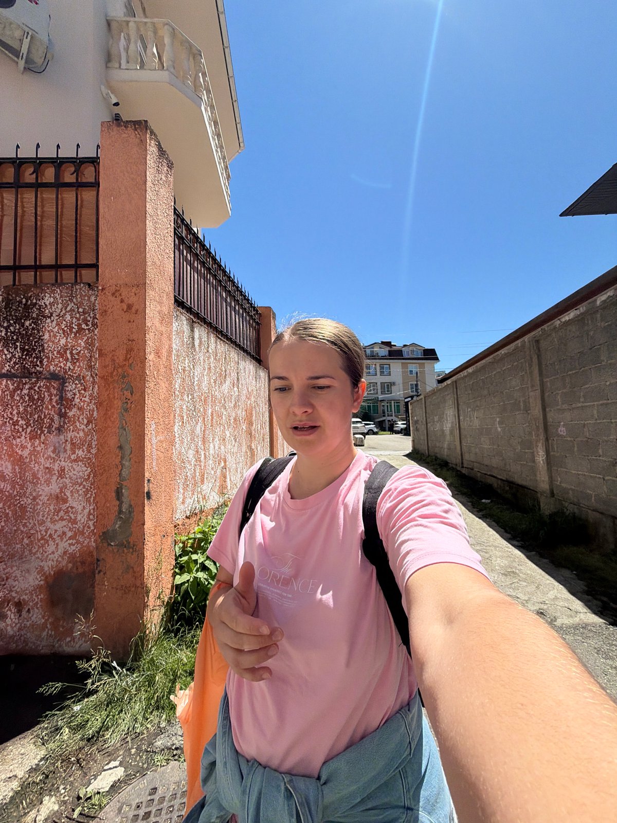 Morning routine documented in Sochi through personal snapshots