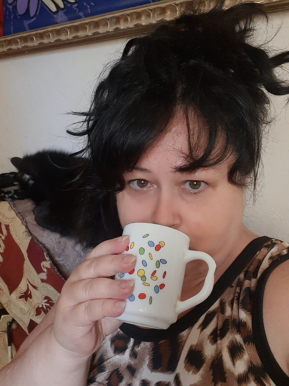 Morning selfies documented in Al Hadaba, Egypt