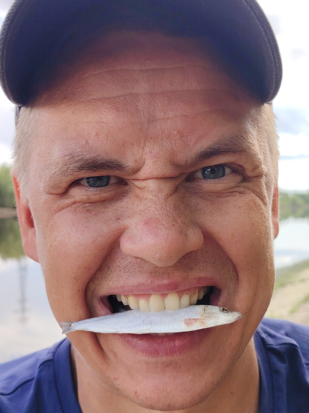 Morning fishing session documented along Kama River in Chaikovsky