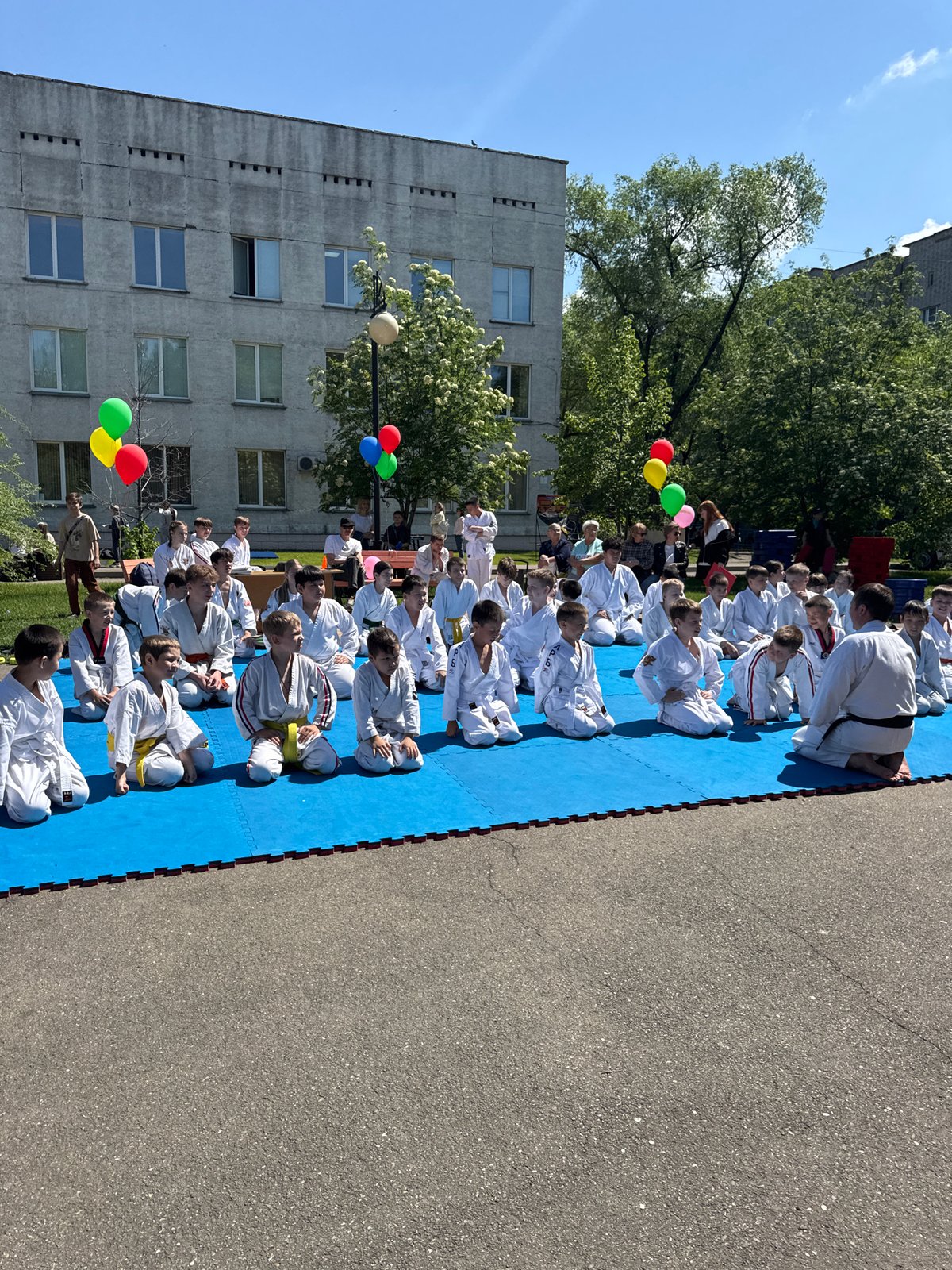 Community festival with martial arts, dance performances in Abakan, Russia