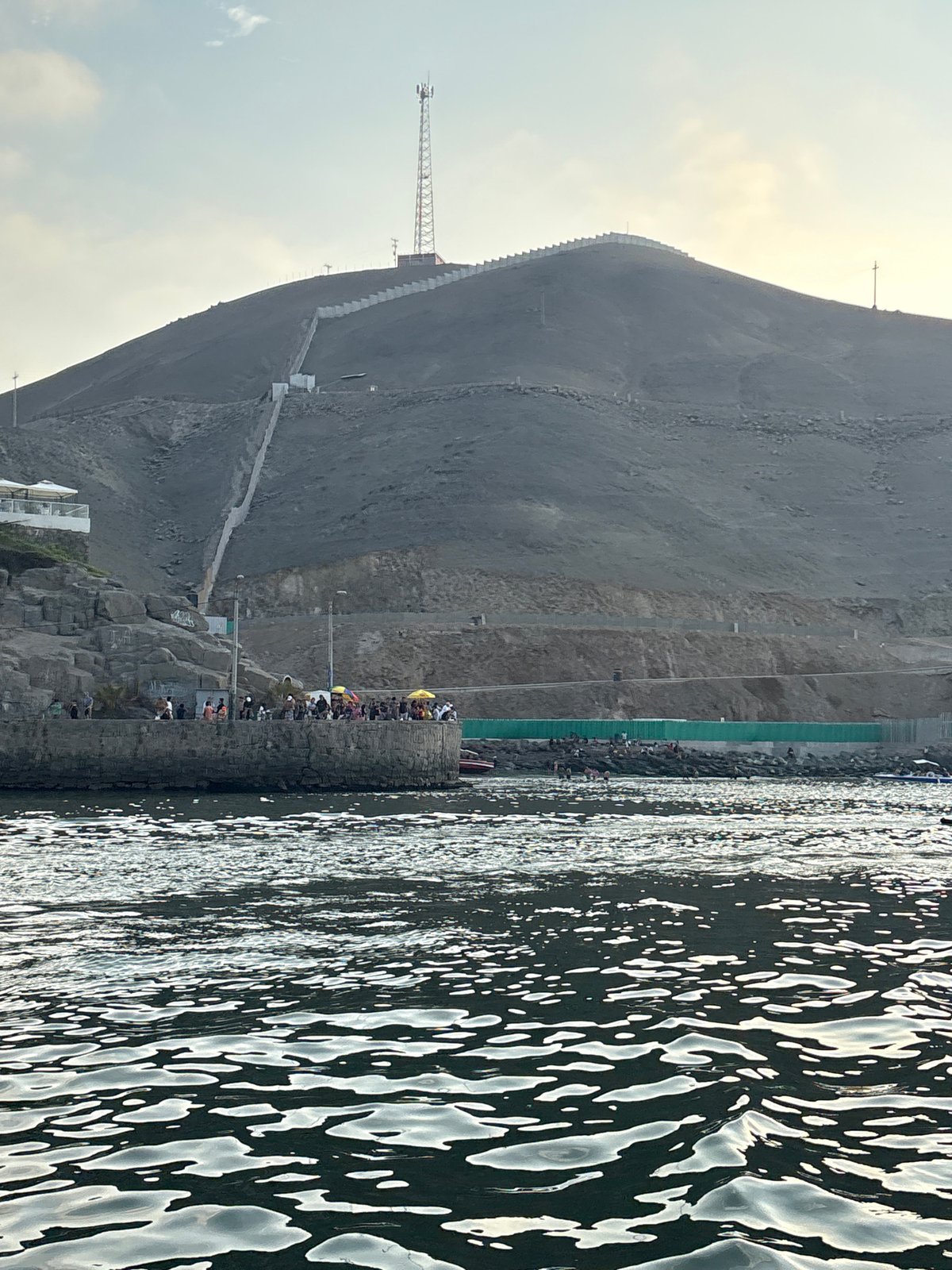 Evening scenes captured in coastal Ancón, Peru