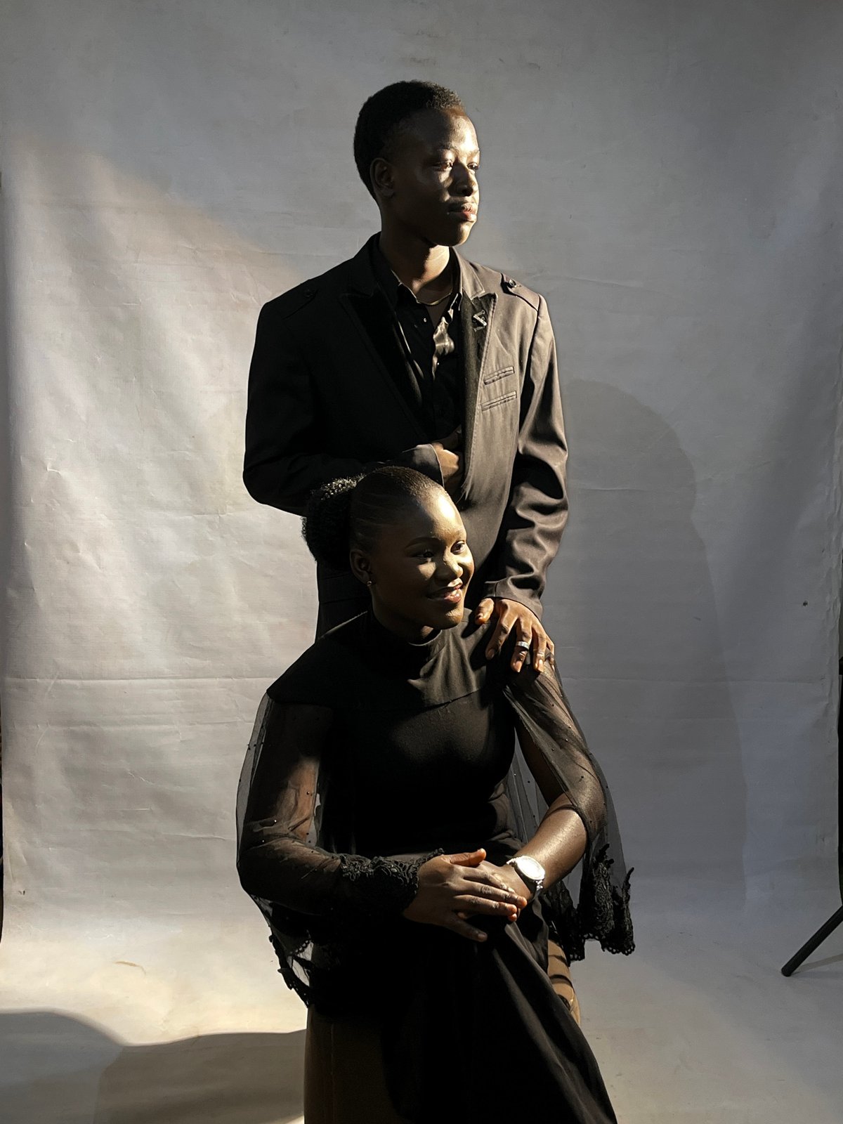 Formal studio couple portraits from Barakin Akawo and Jos, Nigeria