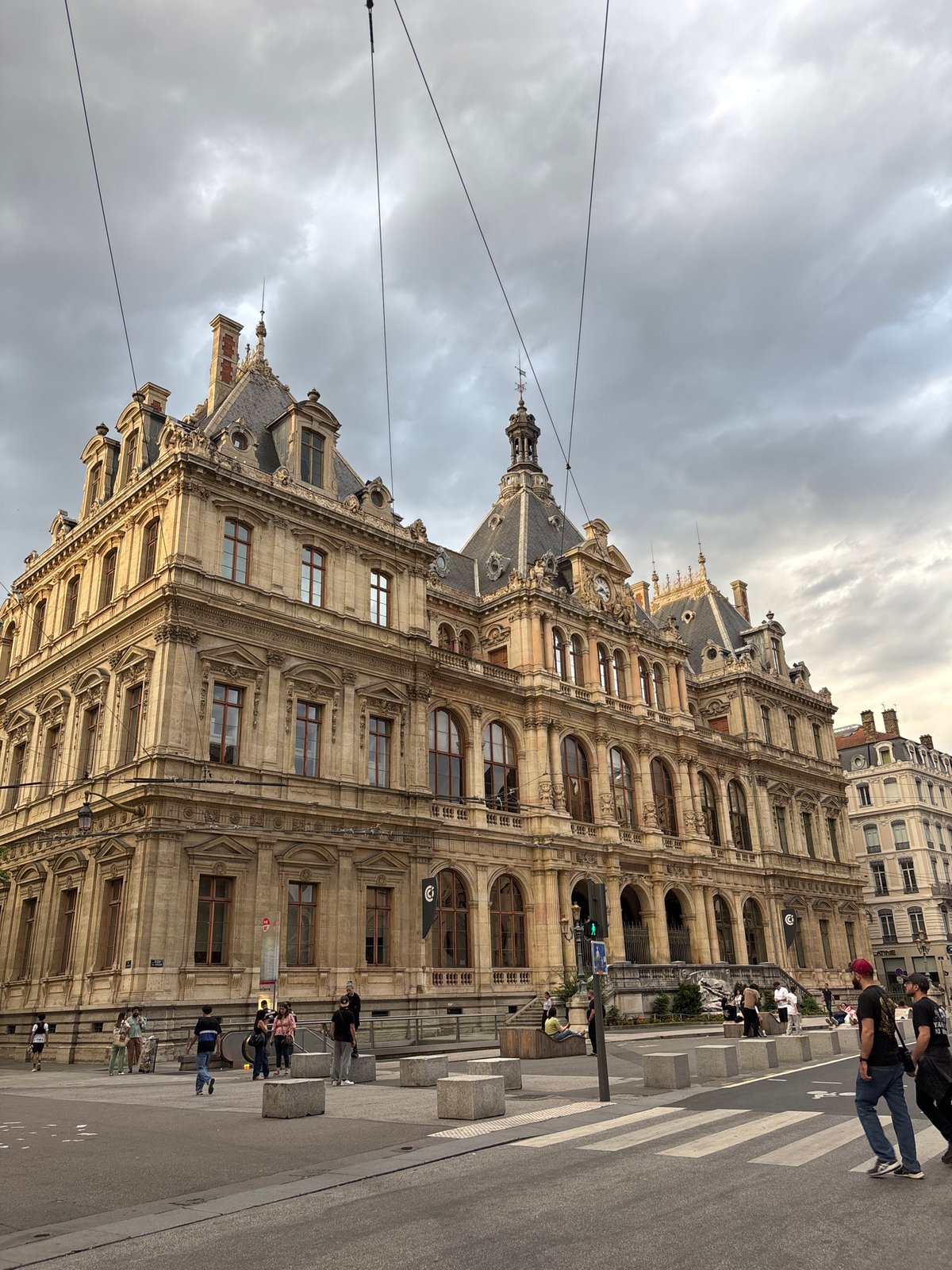 Evening snapshots capture Lyon's historic architecture and streetscapes