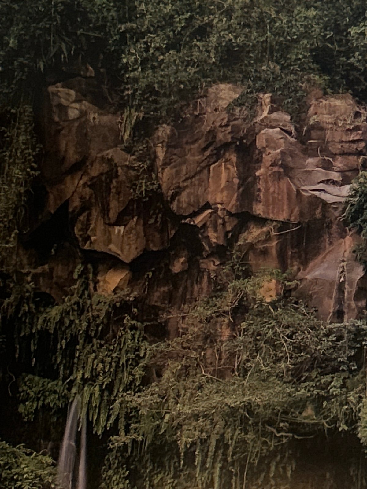 Natural rock formations and waterfall documented in Plovdiv