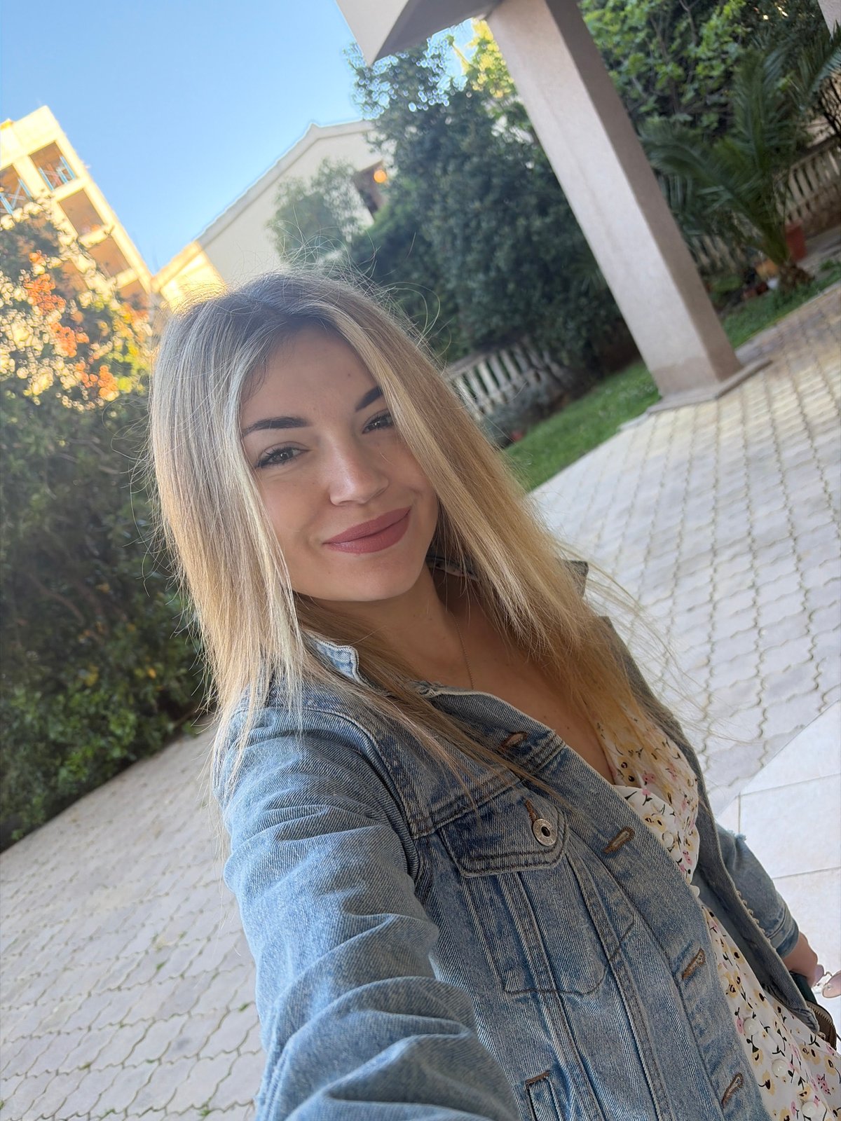 Woman's morning routine documented in Budva, Montenegro