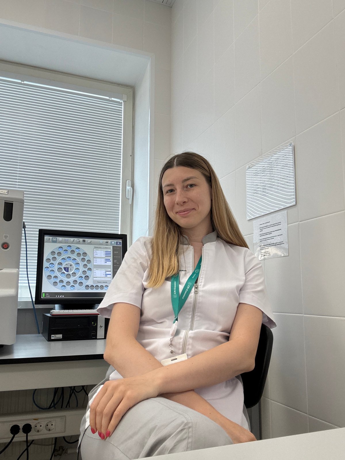 Lab worker documented during routine shift at Moscow facility