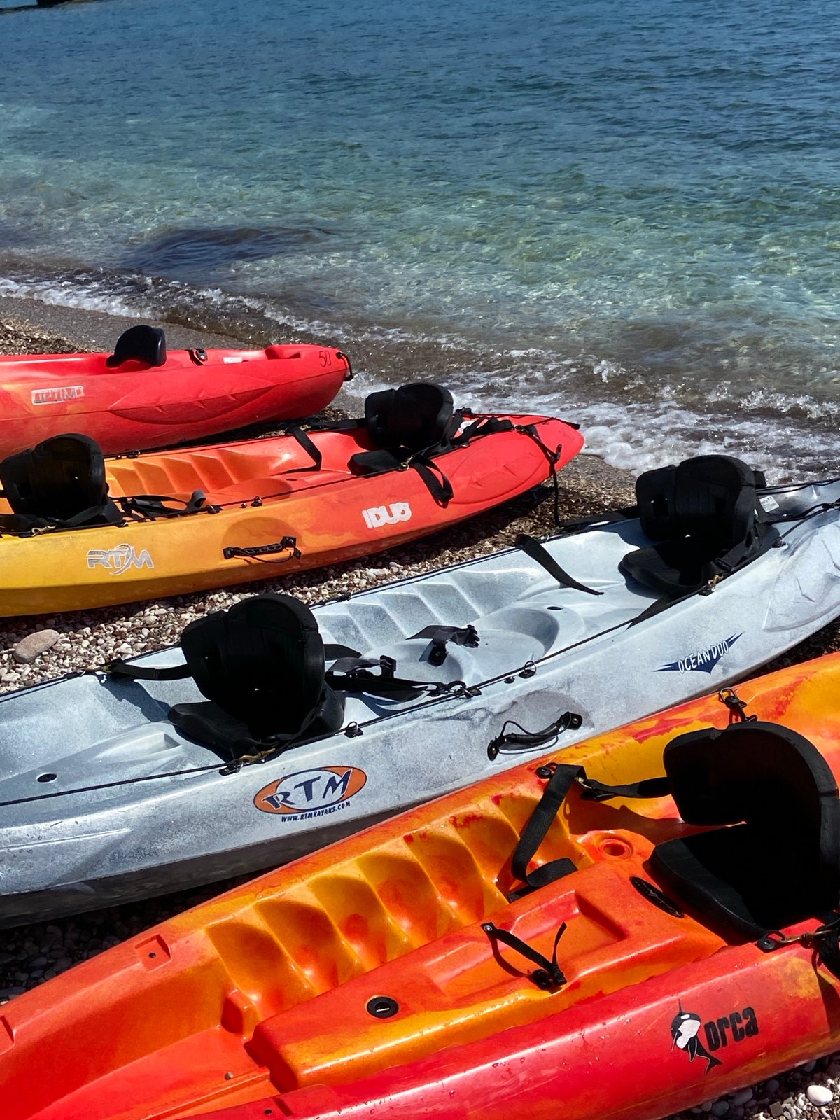 Beach activities and construction observed in Montenegro resort town