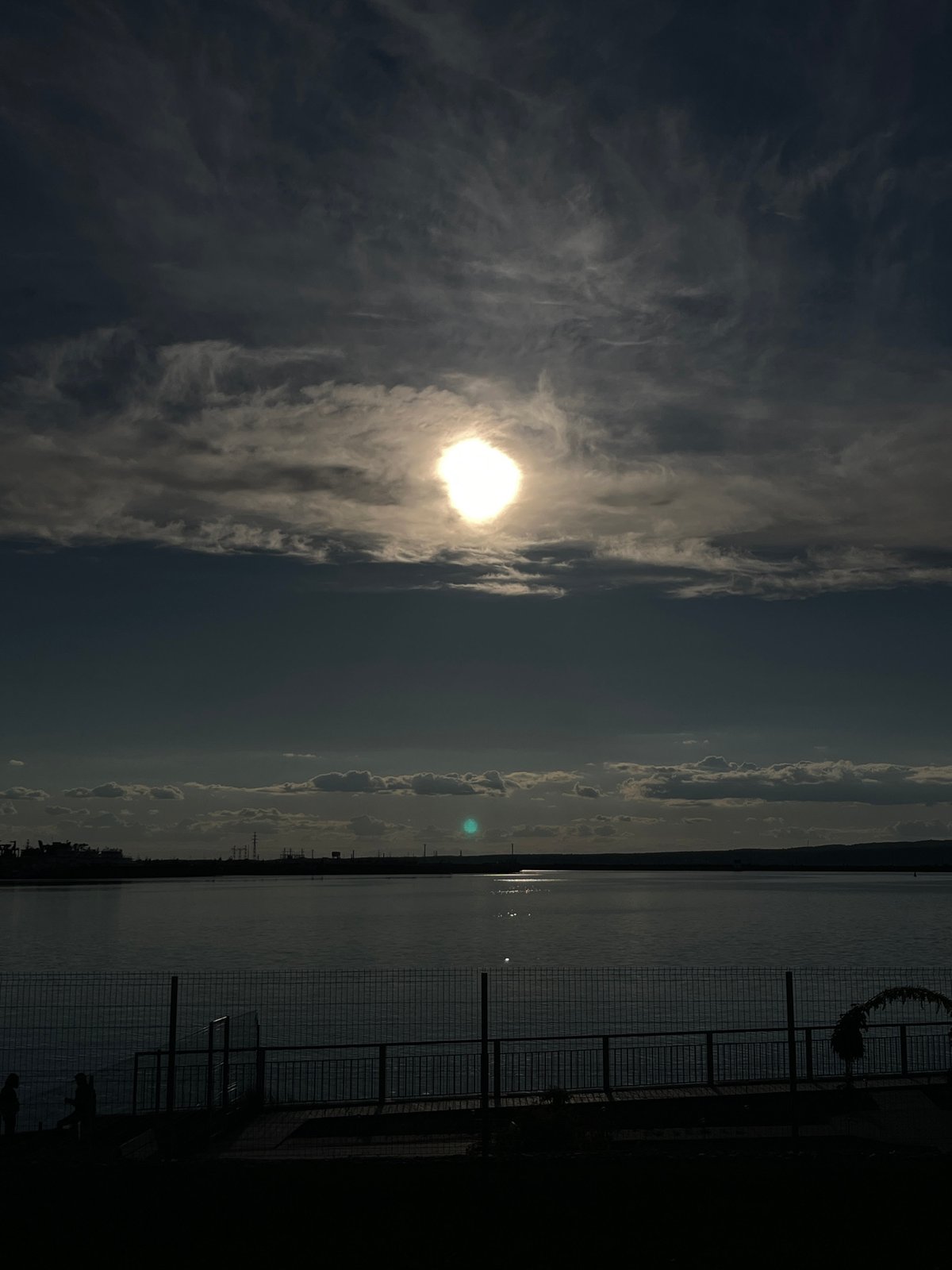 Fishing observed along Chaikovsky waterfront during afternoon hours