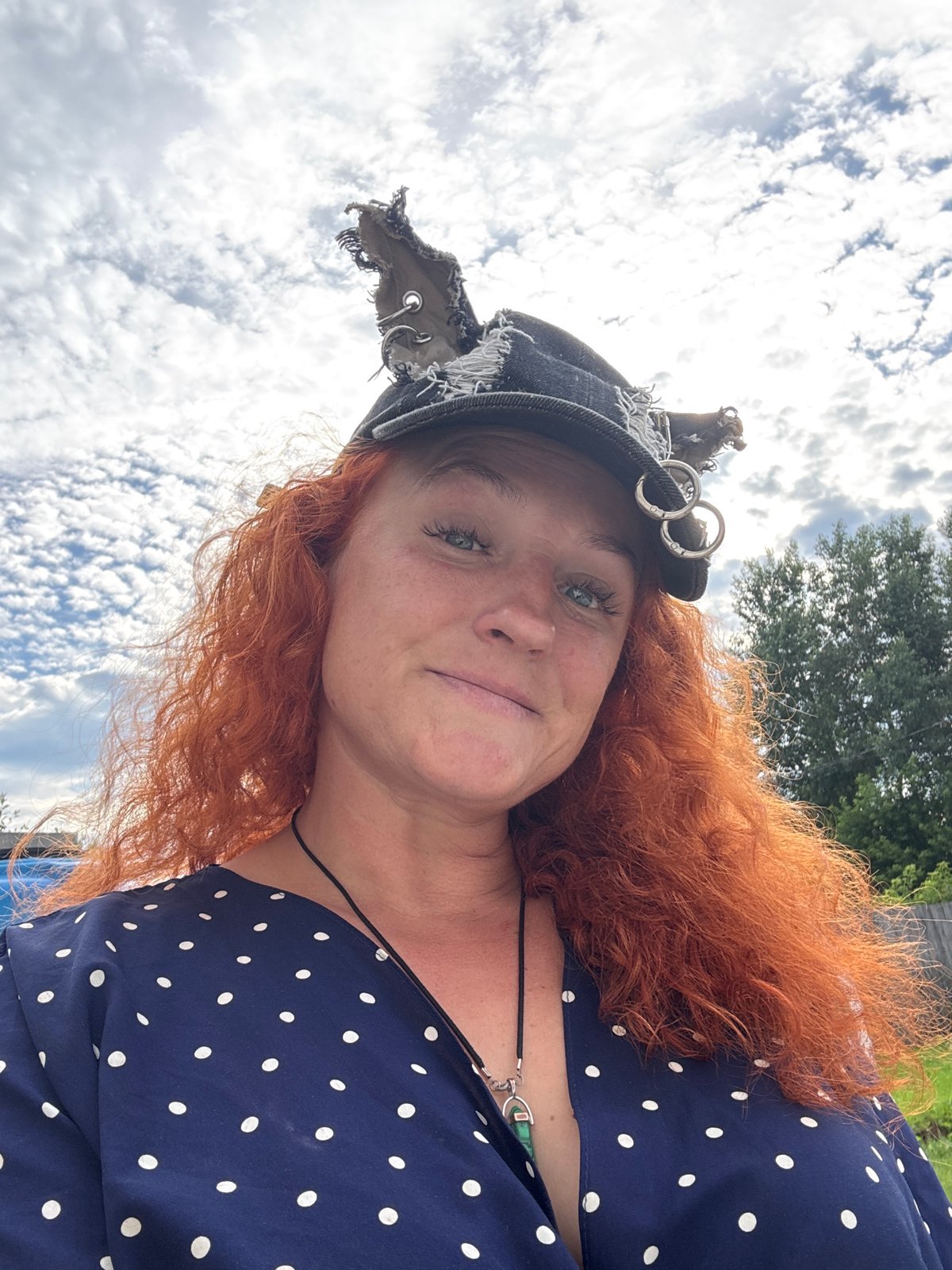 Sunny afternoon hang in Chaikovsky with selfies and a strawberry dog