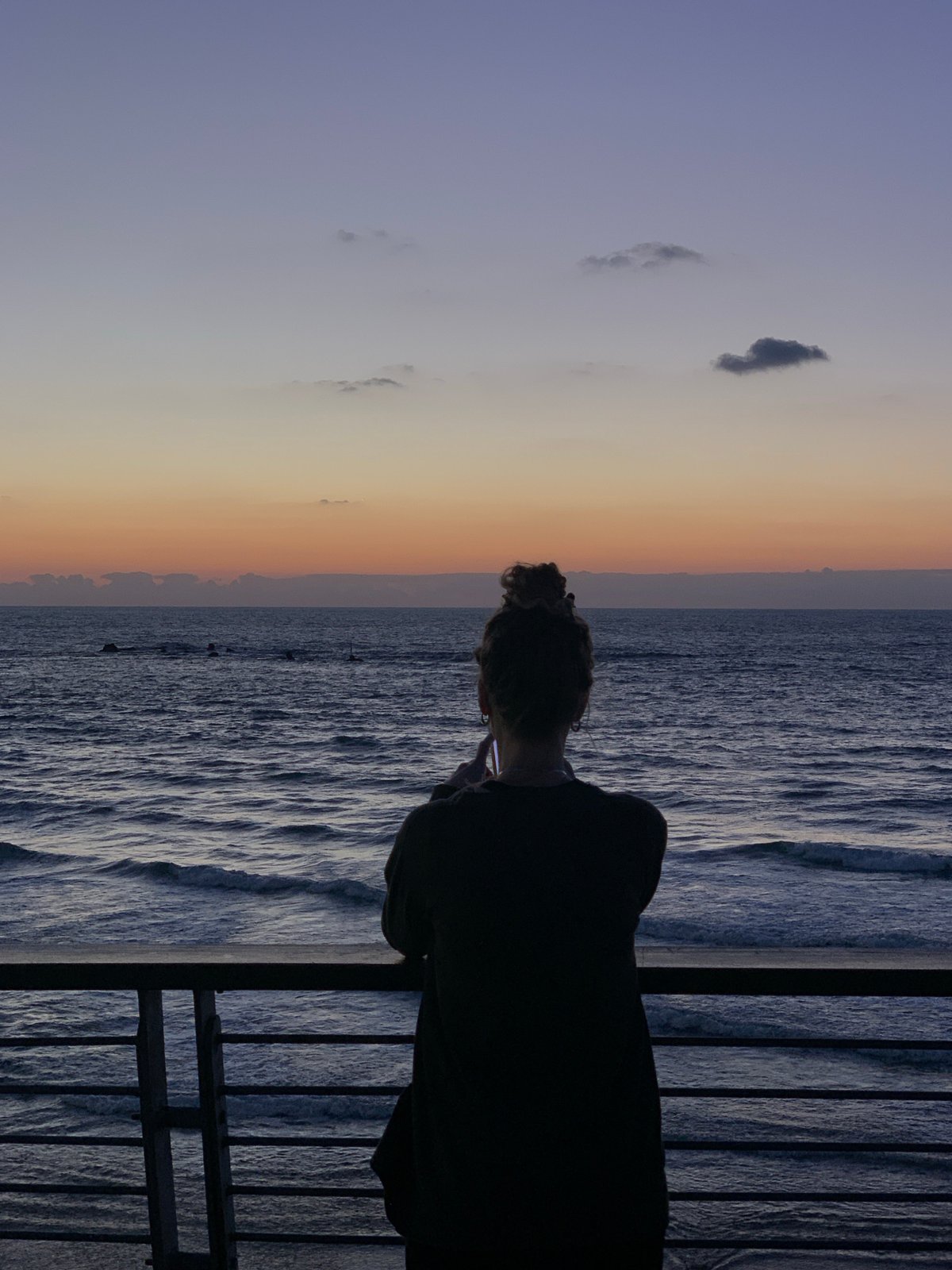 Tel Aviv evening scenes captured across beach and streets