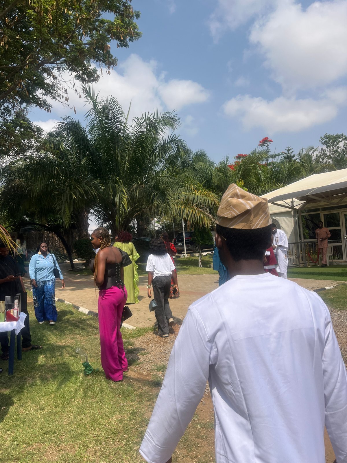 Religious gathering draws crowds to Galadimawa Village Sunday morning