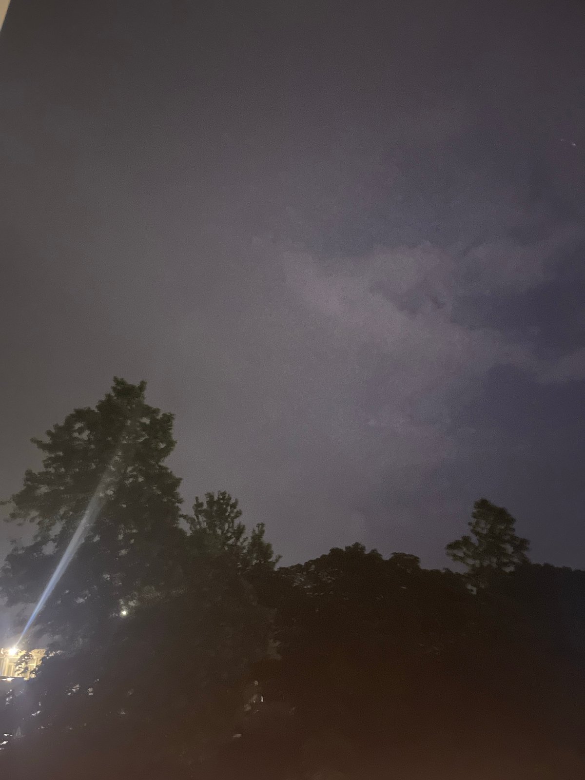 Thunderstorm documented over Plovdiv, Bulgaria during evening hours