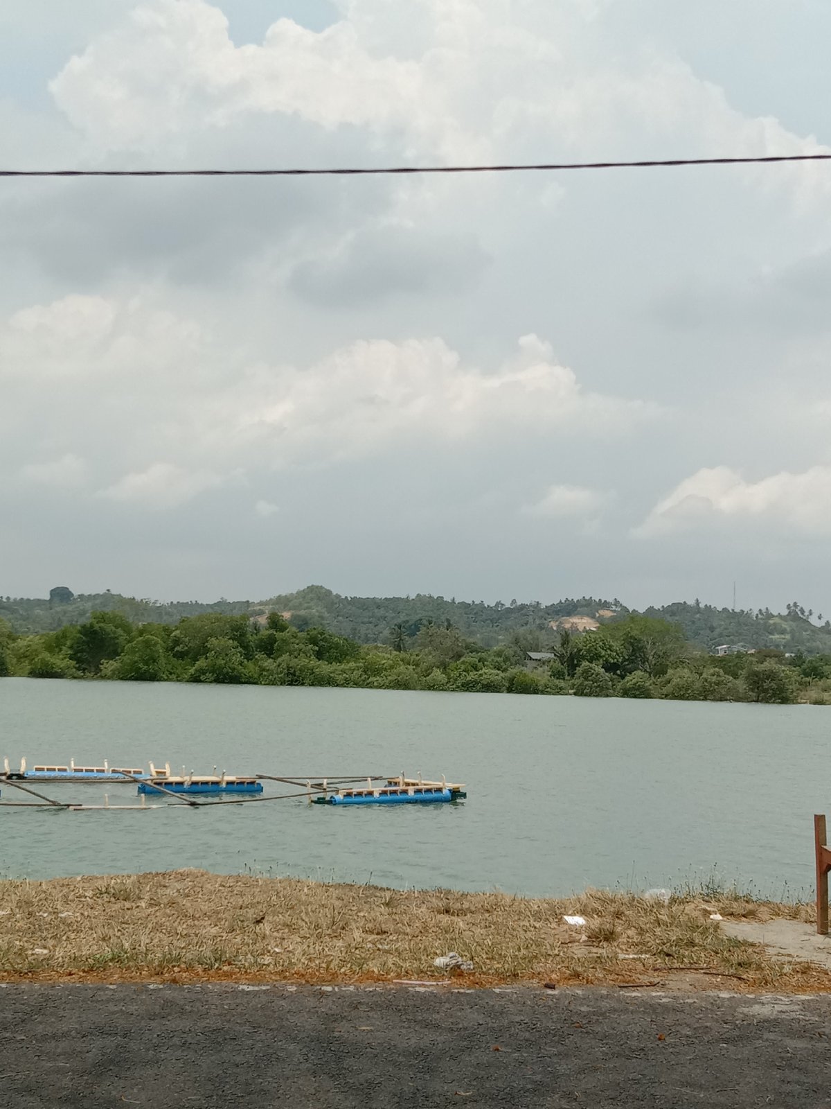 Early morning waterfront scenes documented in Lhokseumawe, Indonesia
