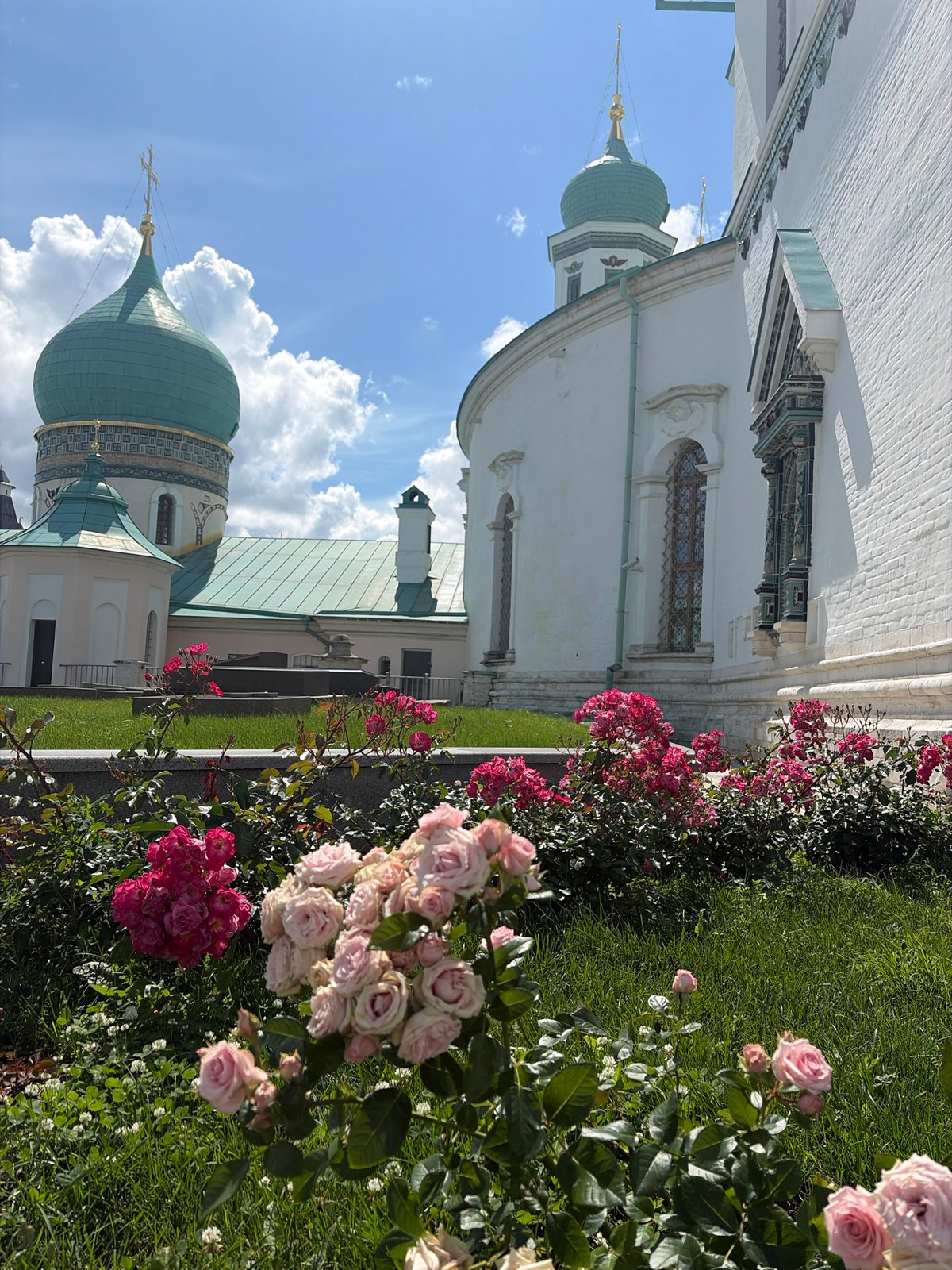 New Jerusalem Monastery in Istra, seen from multiple angles