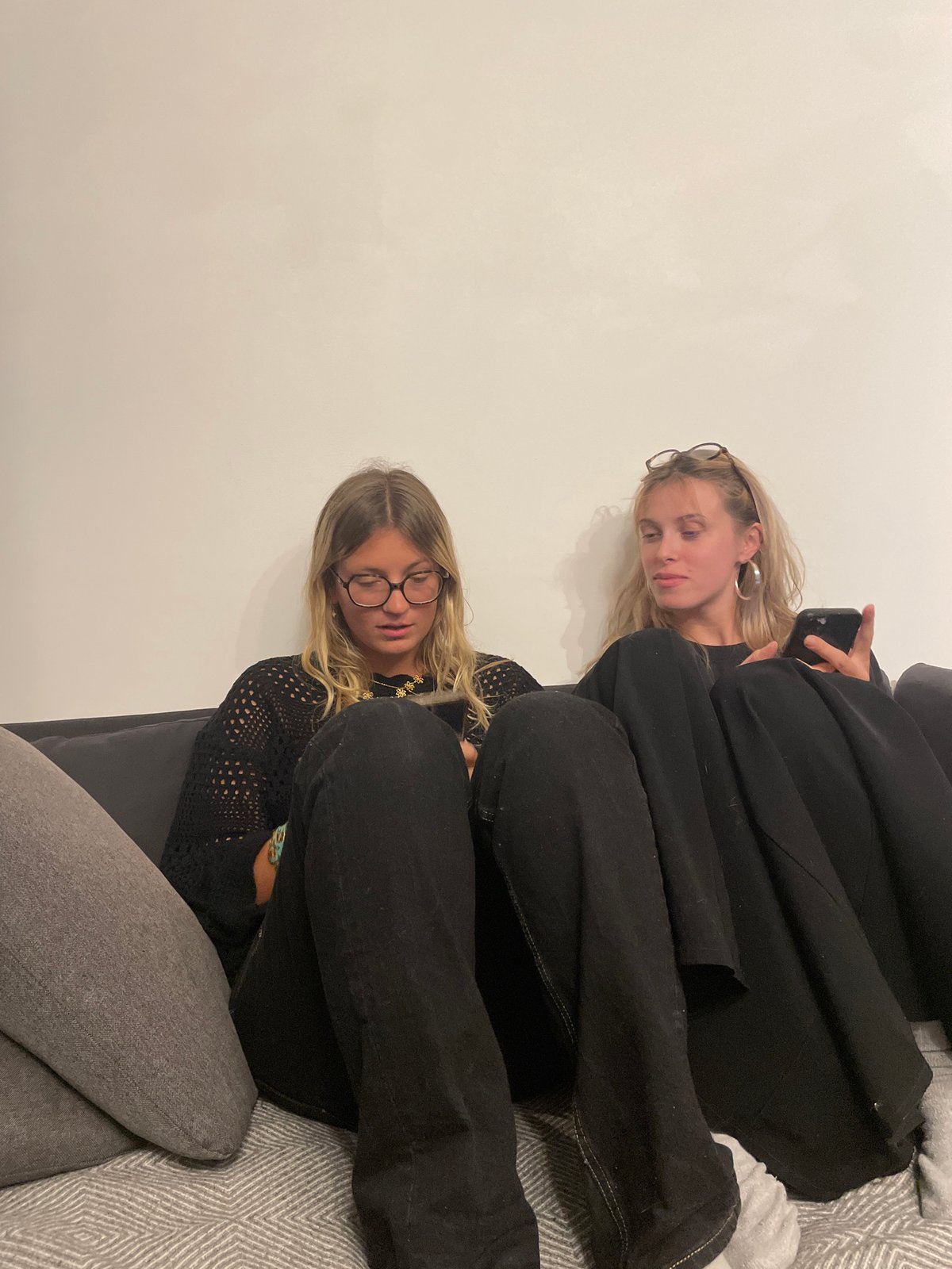 Intimate domestic moments documented in Pantin apartment evening