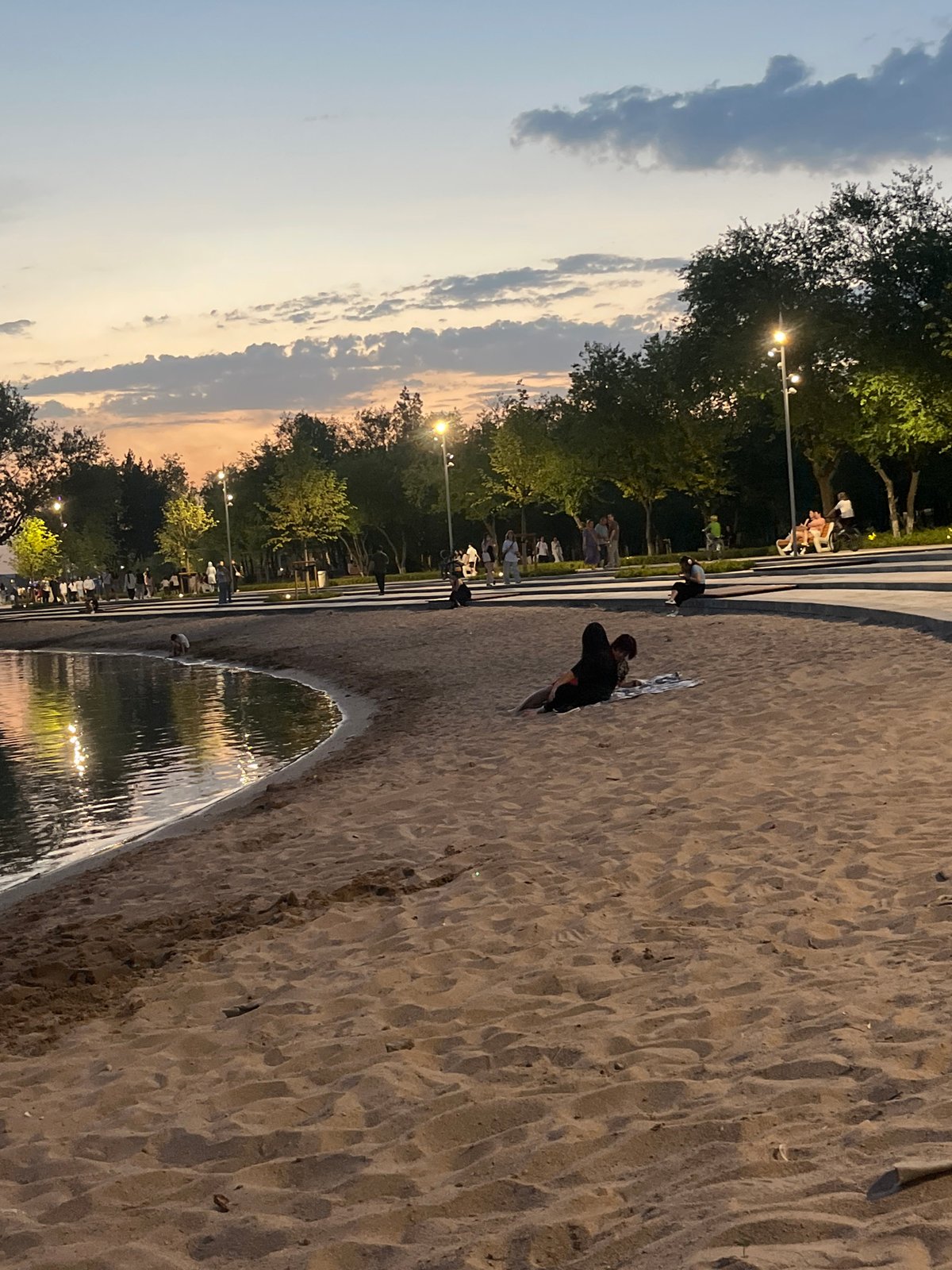 Afternoon life captured across Almaty during golden hour June 10th