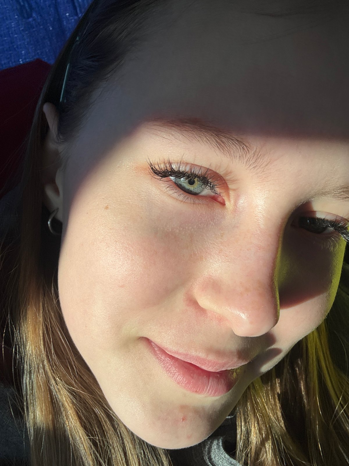 Personal moments captured during early morning transit in Berezniki
